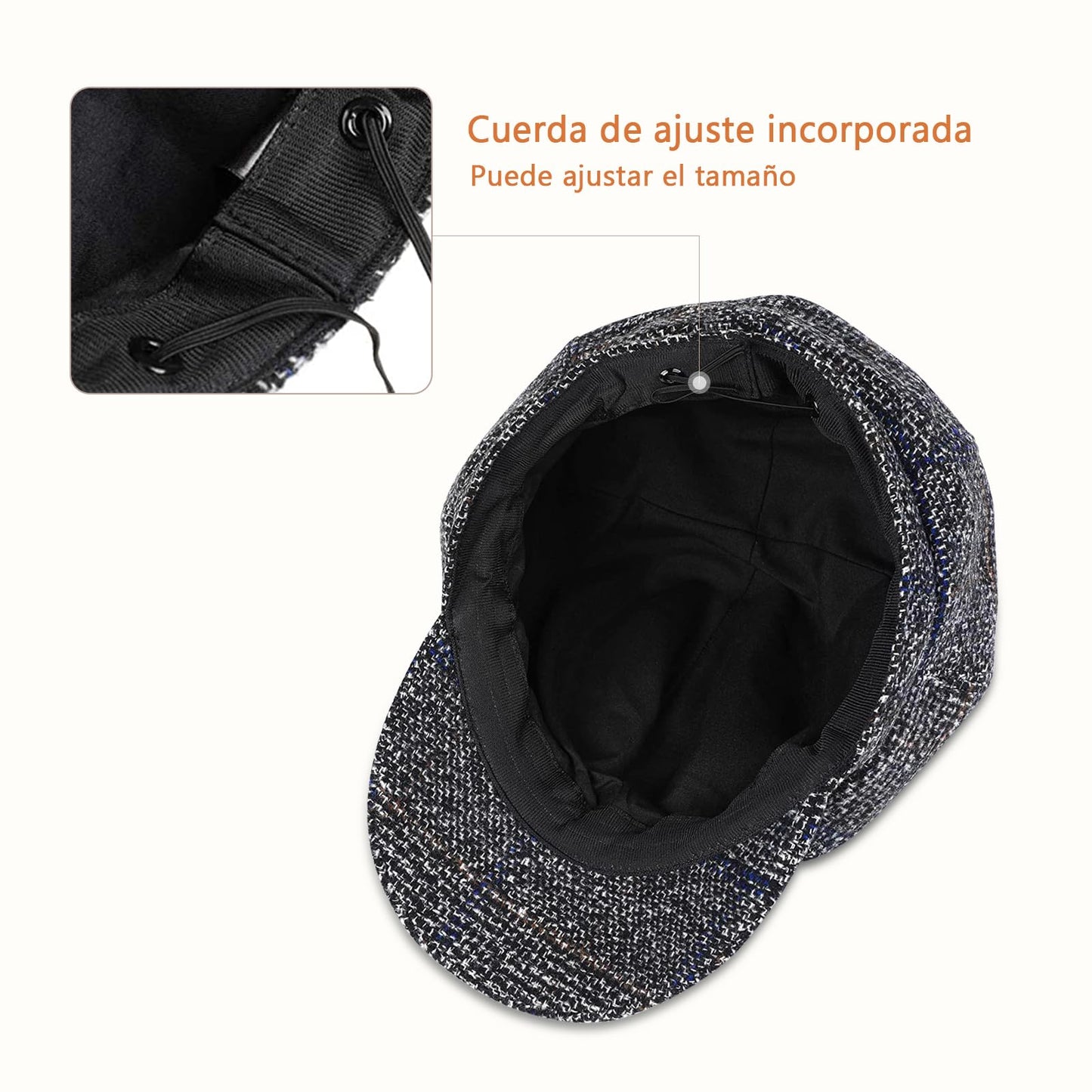 EBXN - Elegante Mujer Gorra