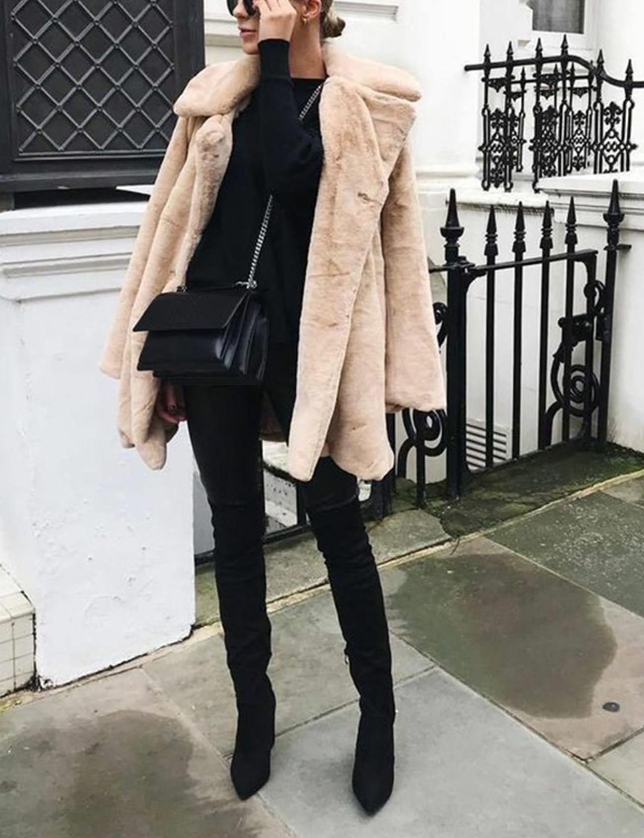 EBXN Winter Faux Fur Jackets