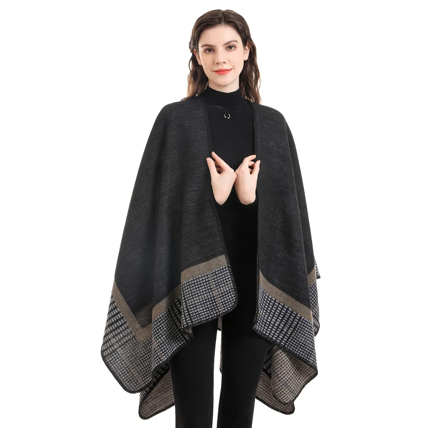EBXN Colornial Chal Elegante para Mujer