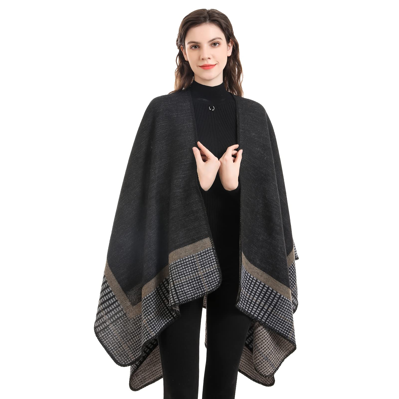 EBXN Colornial Chal Elegante para Mujer