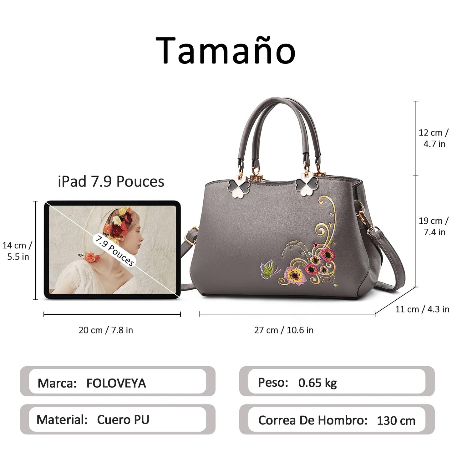 EBXN Elegante Bolsos para Mujer