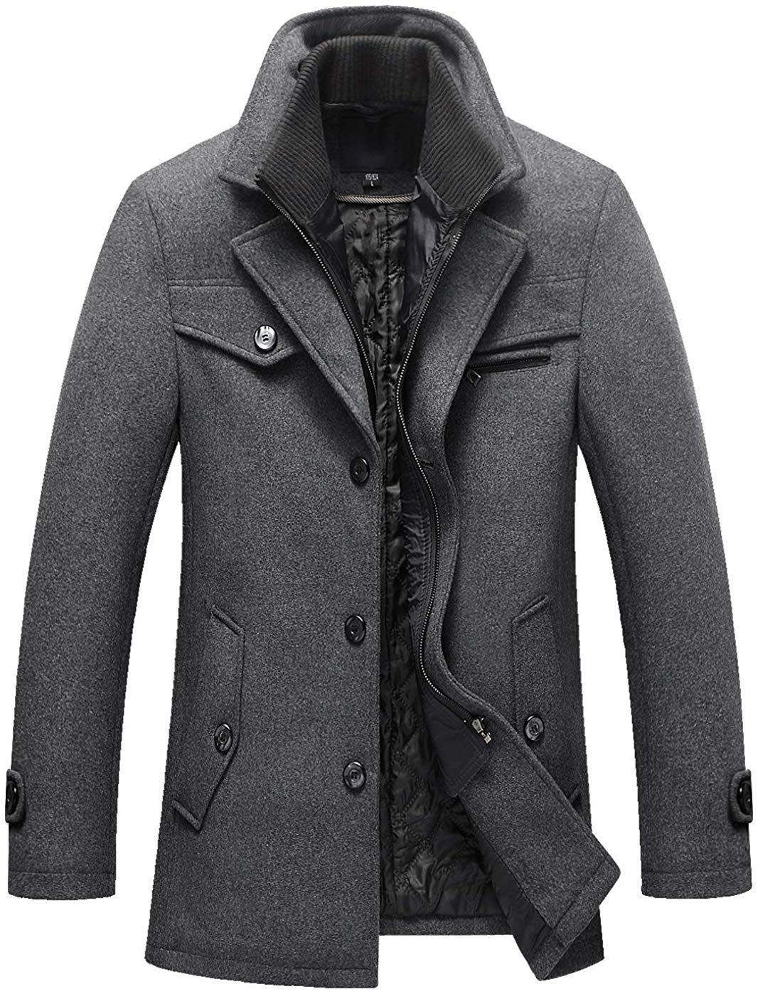 eBexxin - Men's Gentle  Blend Pea Coats