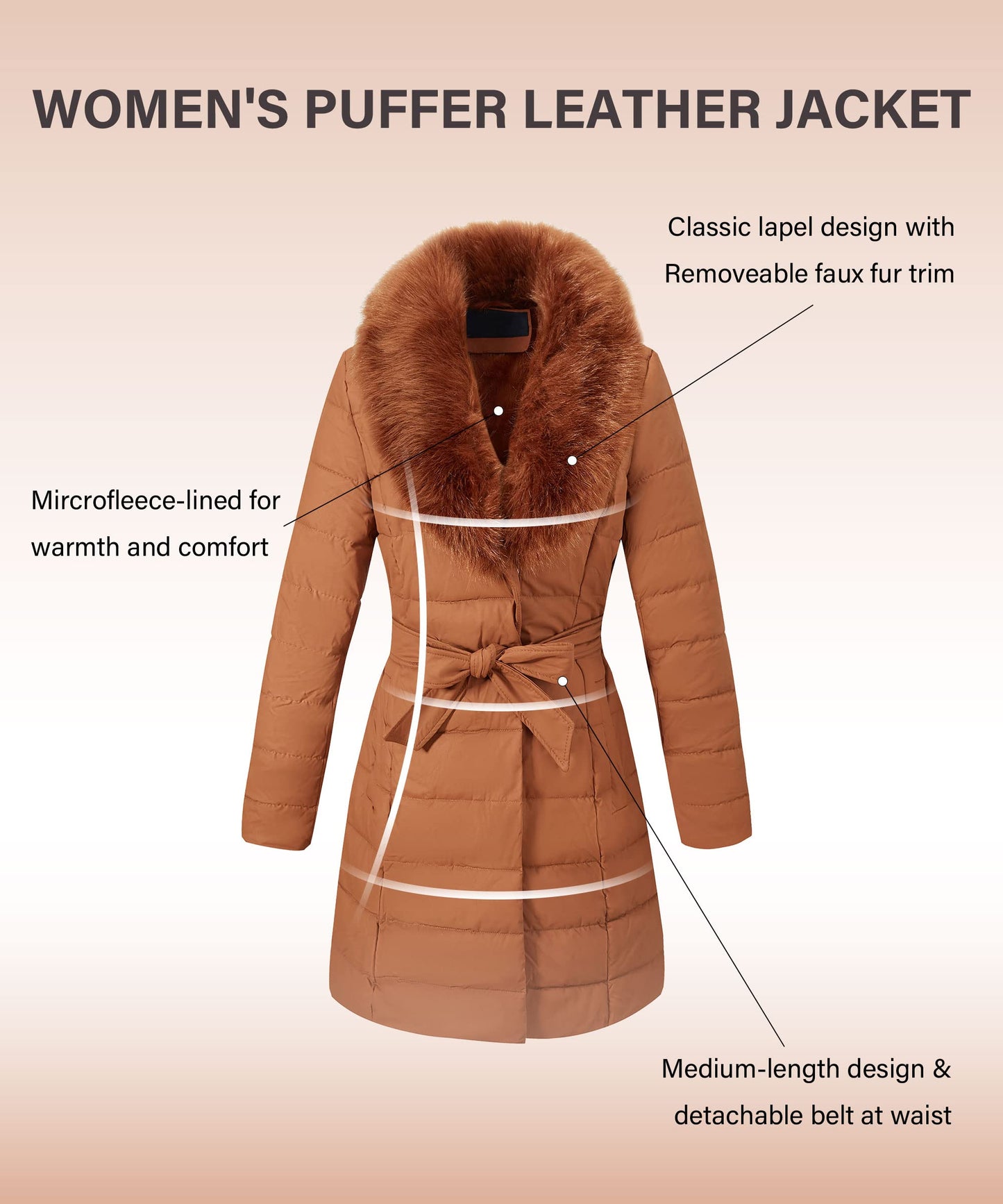 EBXN Winter Puffer Jacket Cold-Resistant