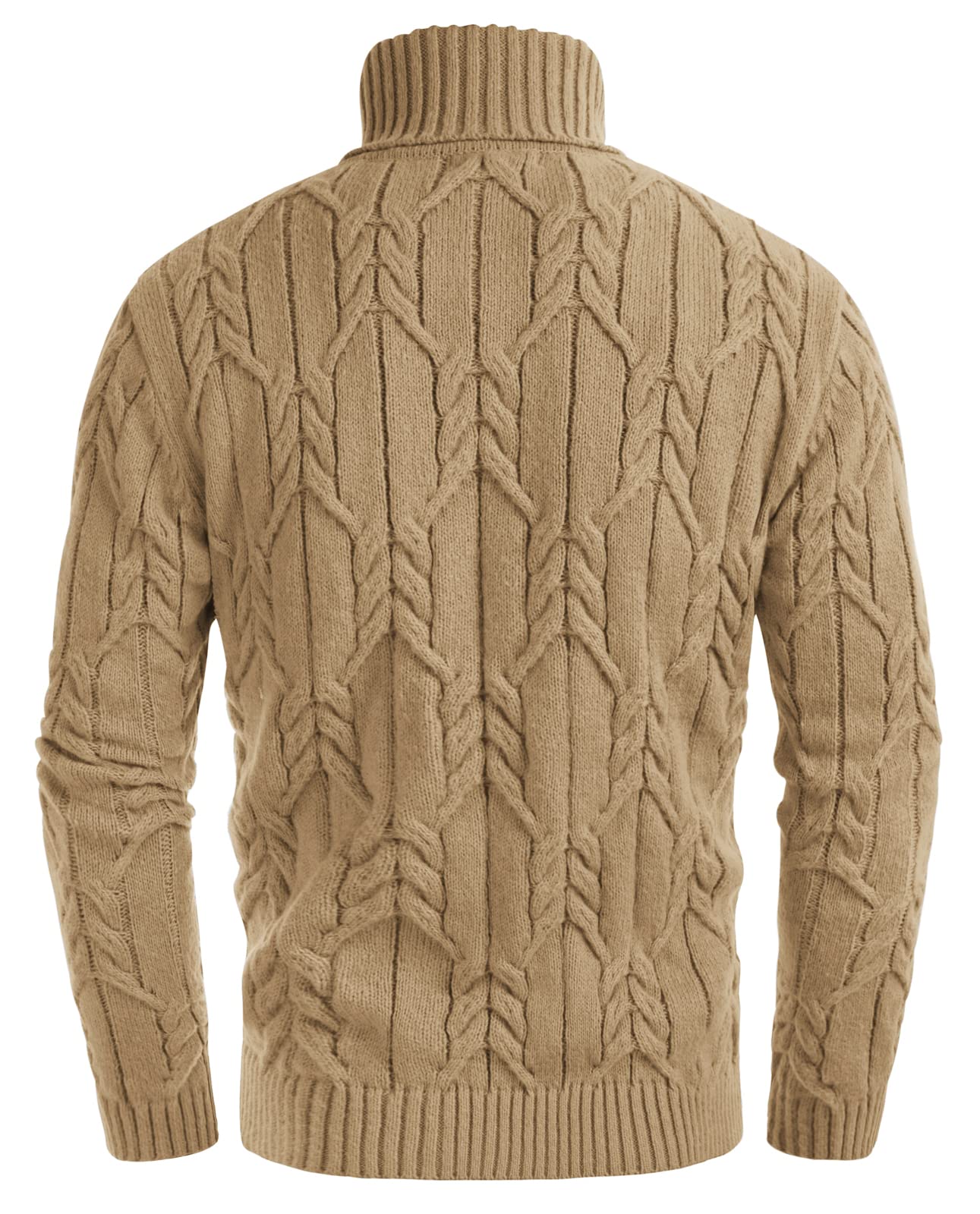 EBXN Men's Turtneck Pullover Sweaters