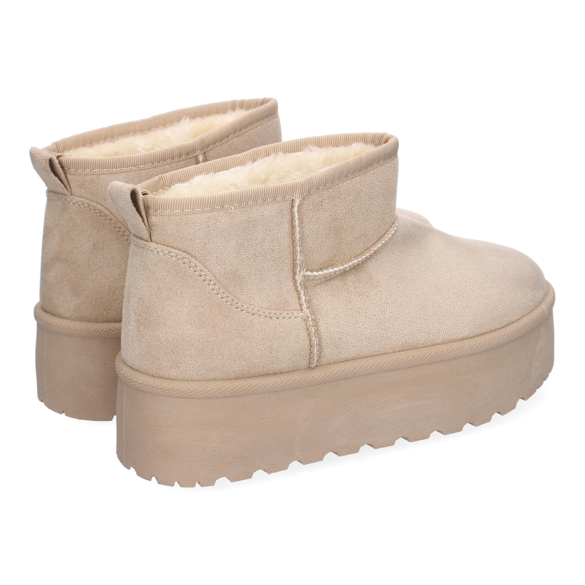 EBXN Botin Plano para Mujer