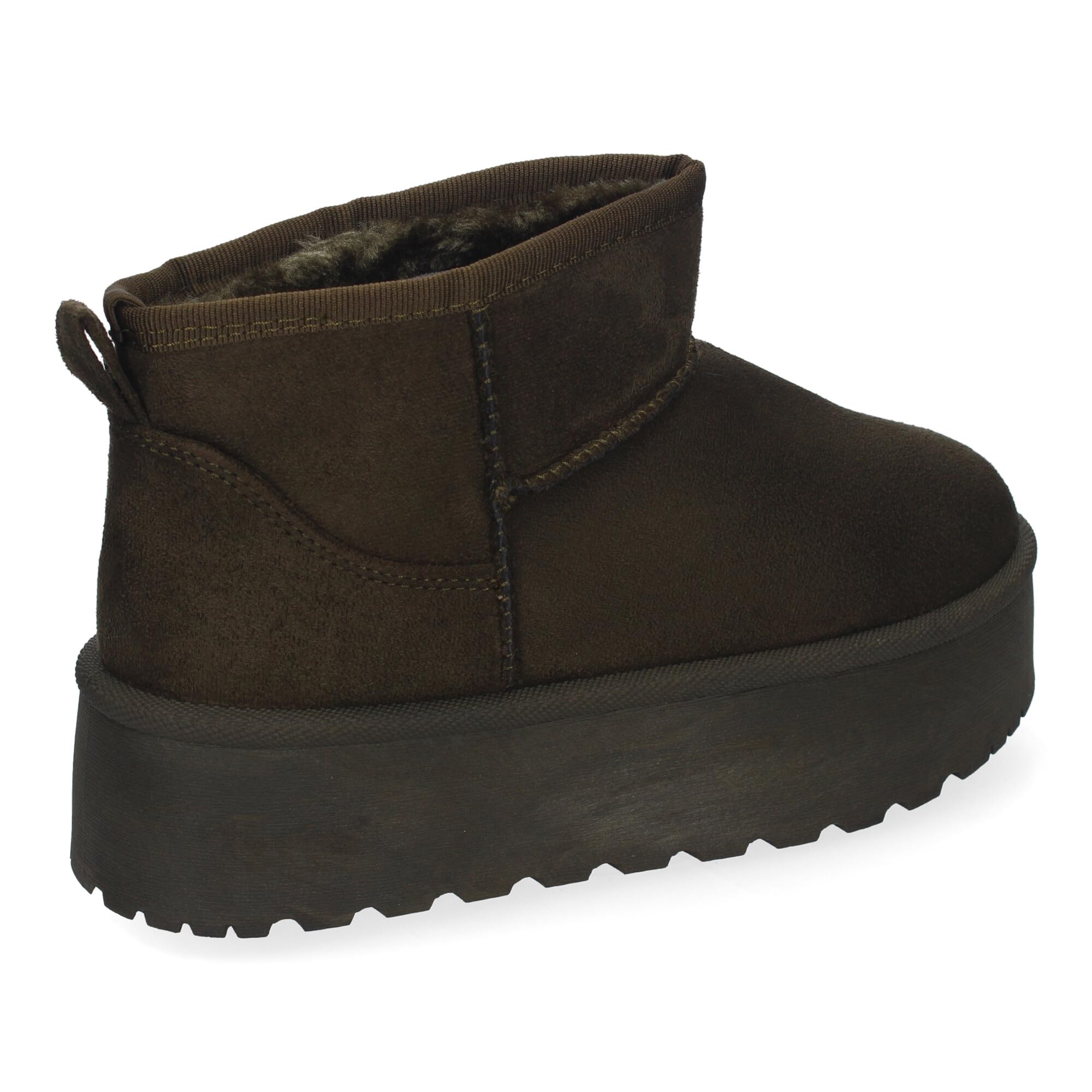 EBXN Botin Plano para Mujer