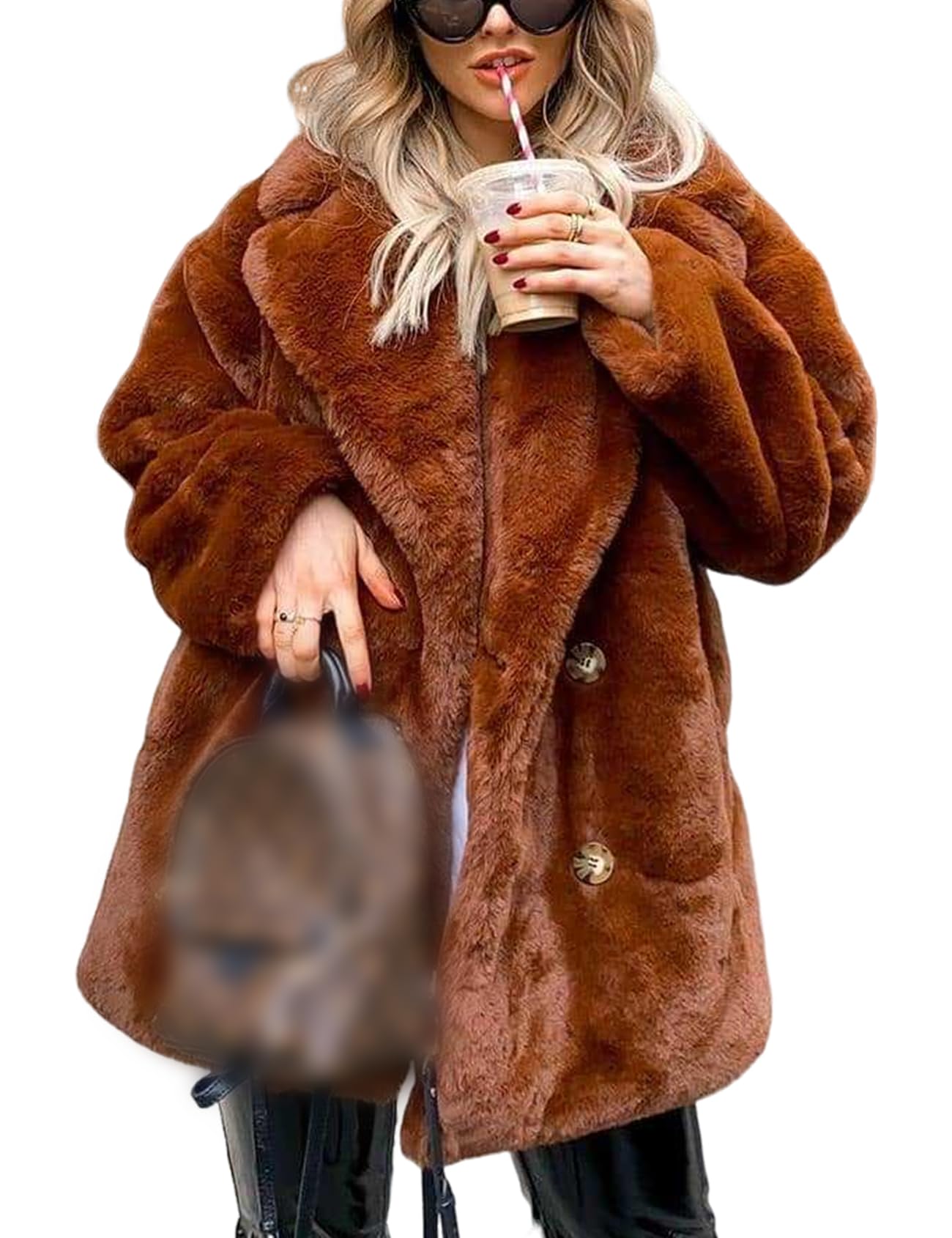 EBXN Winter Faux Fur Jackets