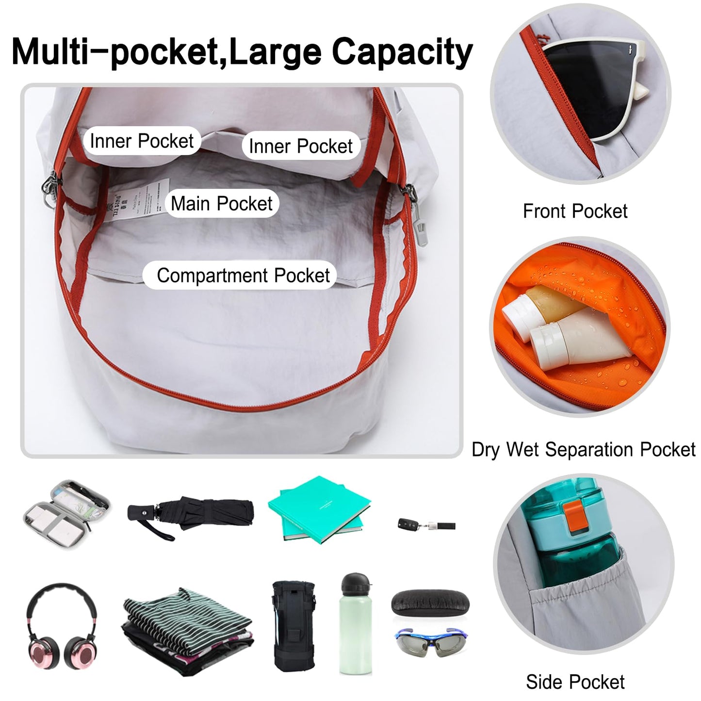 EBXN Mochila Plegable
