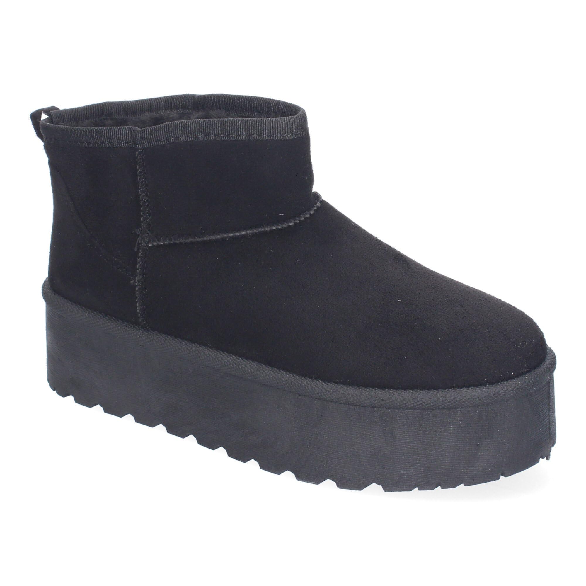 EBXN Botin Plano para Mujer