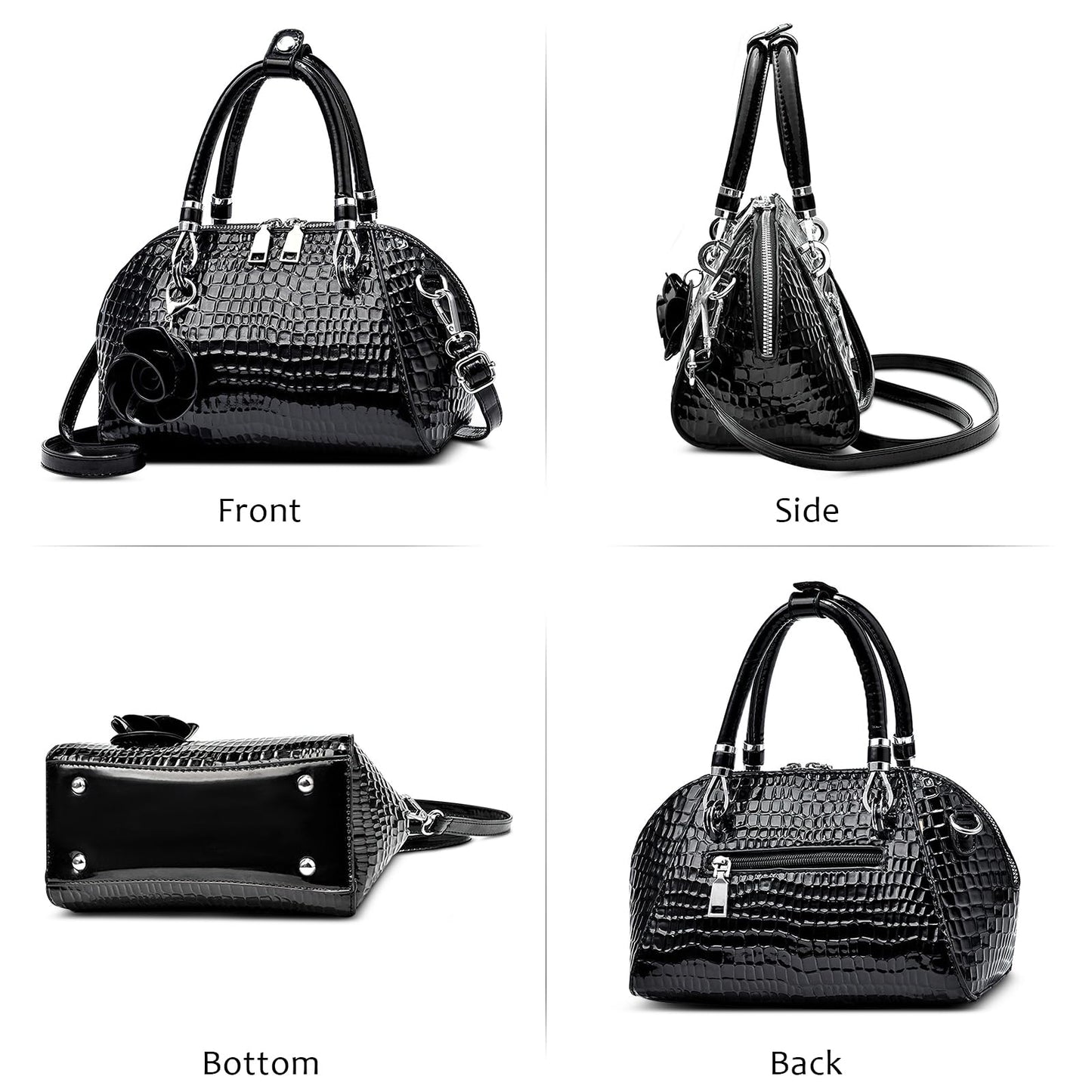 EBXN Bolsa de Mano Cuero