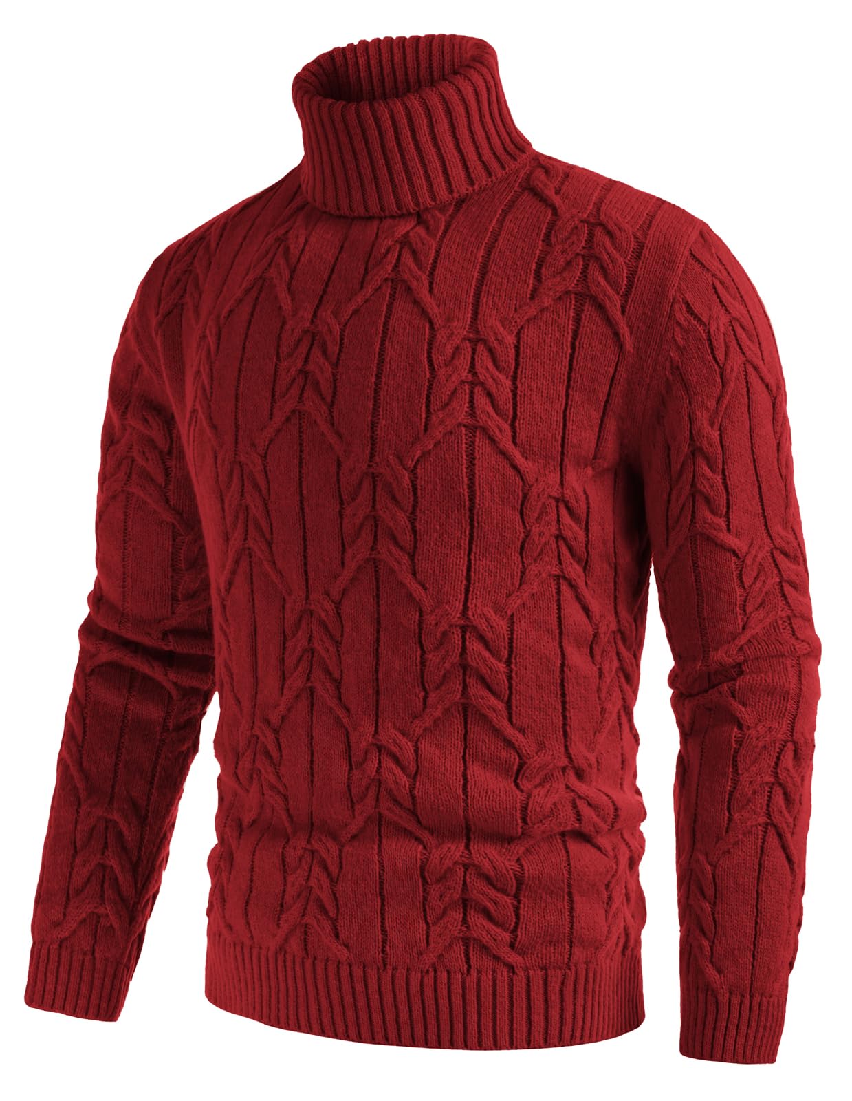 EBXN Men's Turtneck Pullover Sweaters