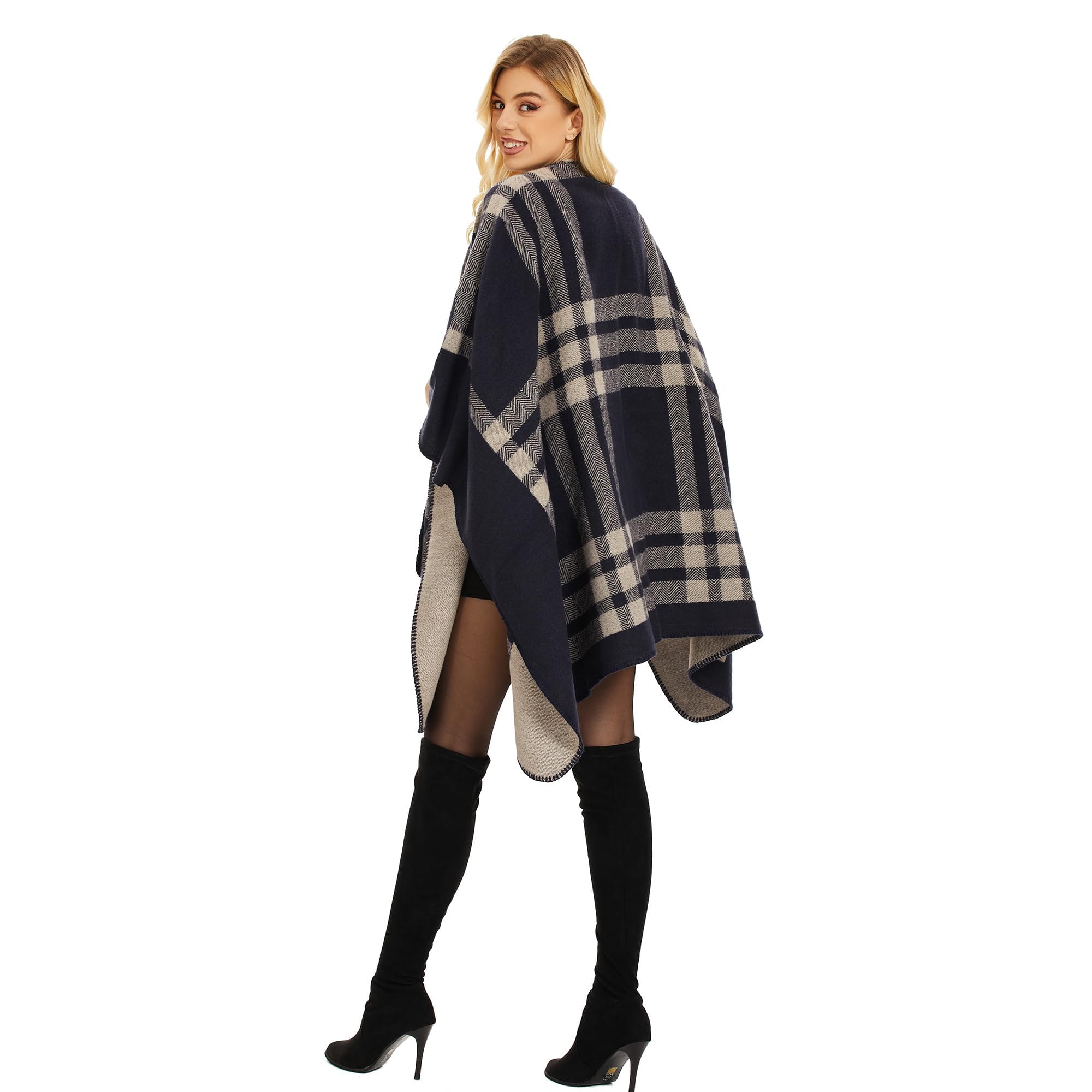 EBXN Colornial Chal Elegante para Mujer
