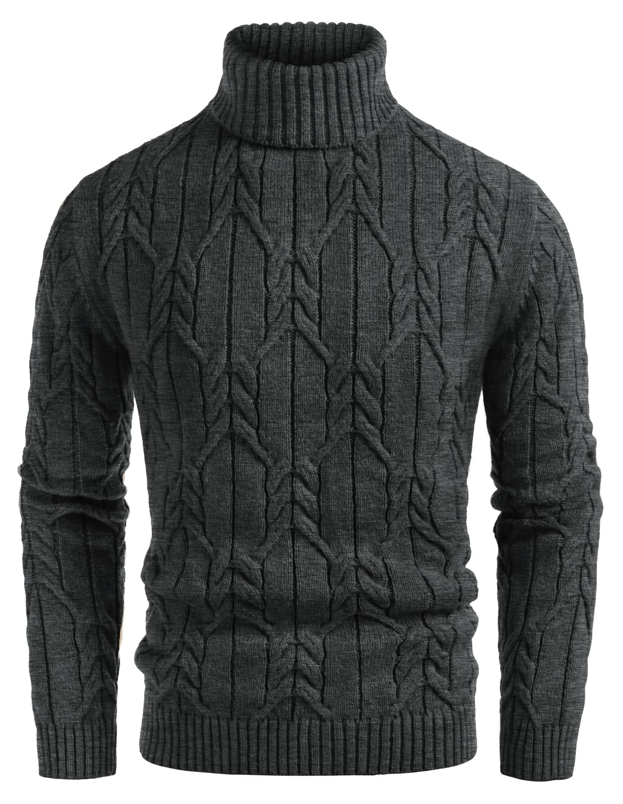 EBXN Men's Turtneck Pullover Sweaters