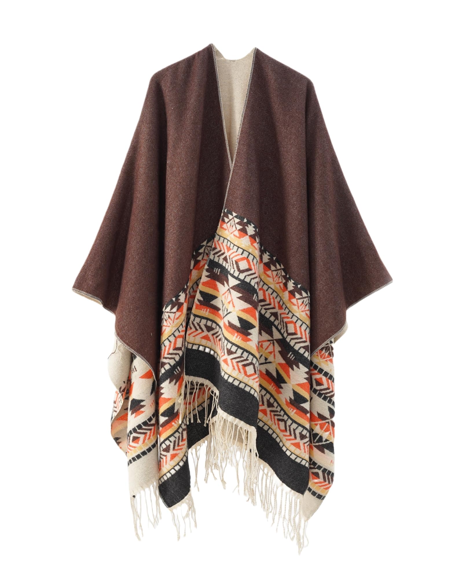 EBXN Colornial Chal Elegante para Mujer