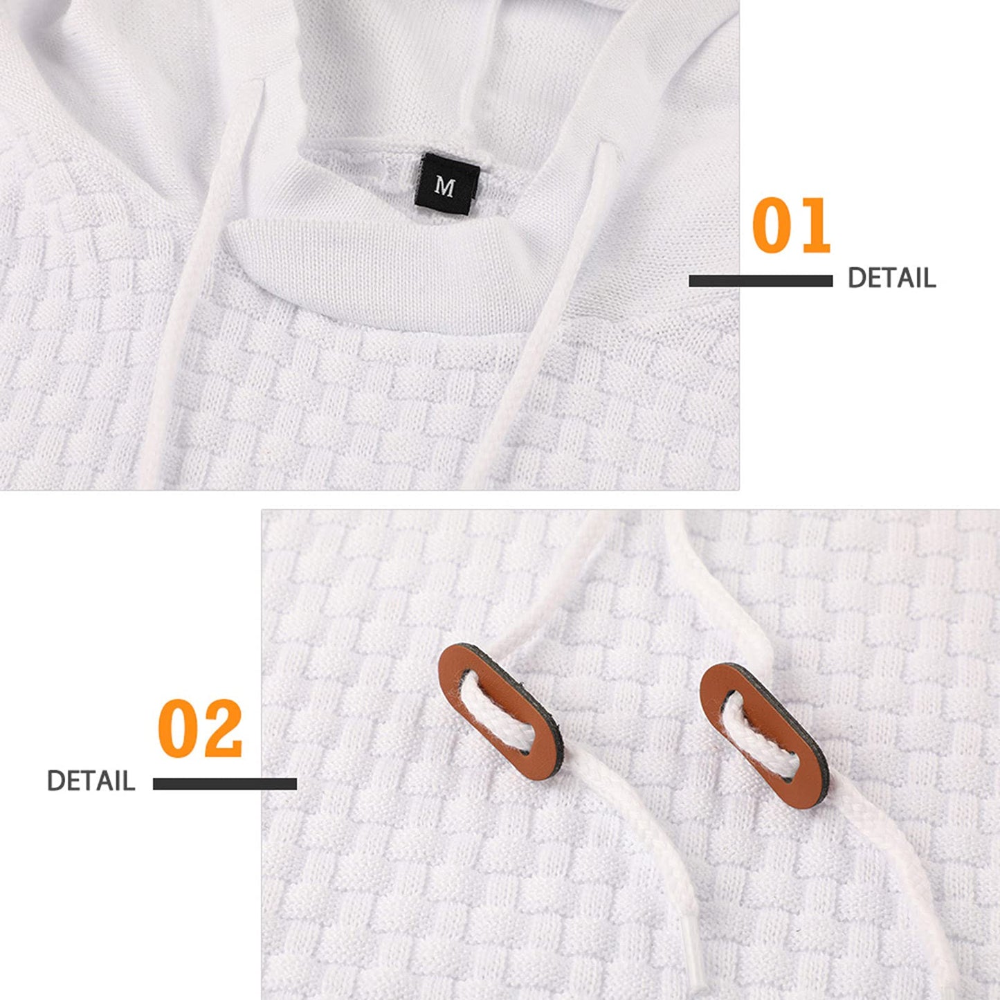 EBXN Sudadera con Capucha para Hombre