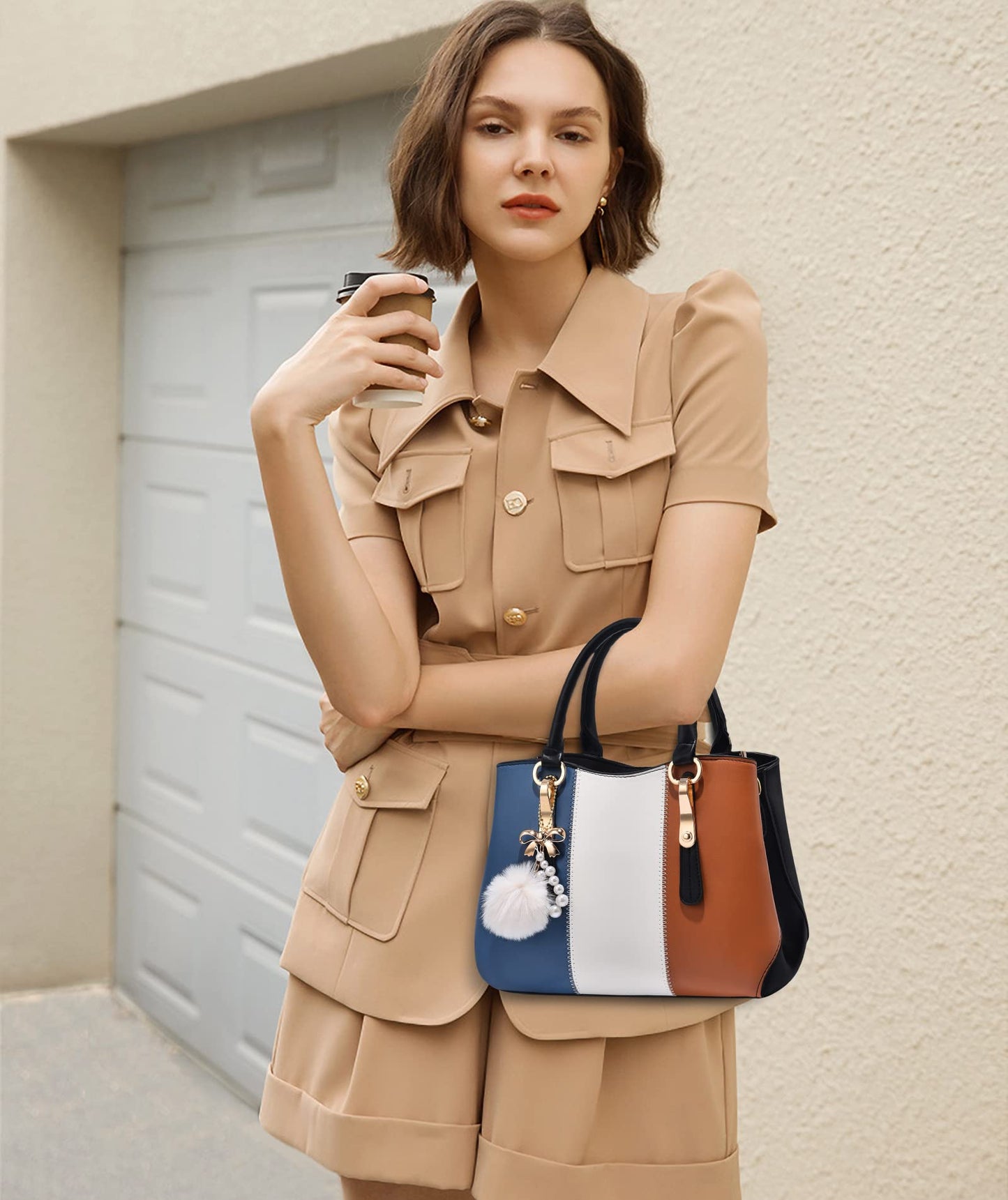 EBXN Bolsos de Mano de Mujer