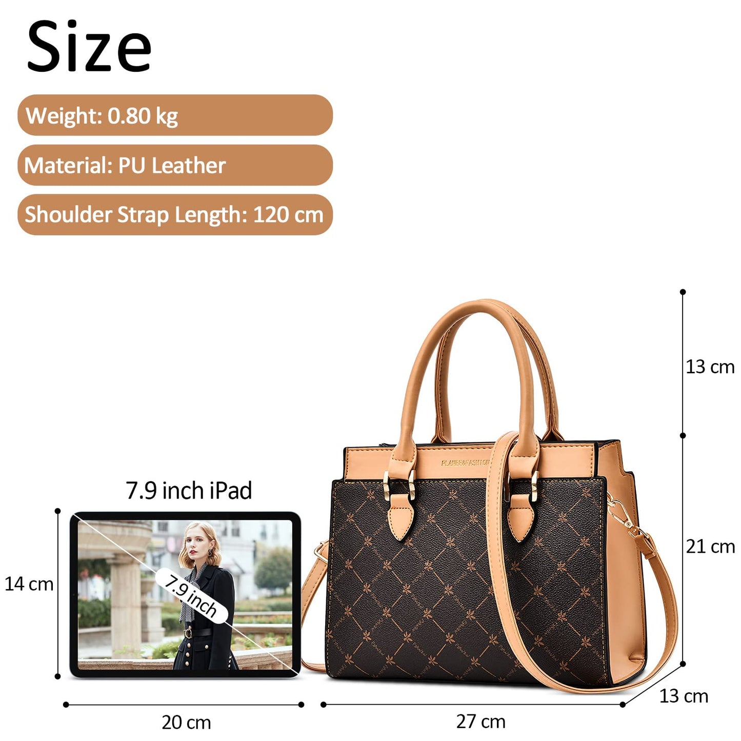 EBXN Mujer Bolso de Hombro Moda