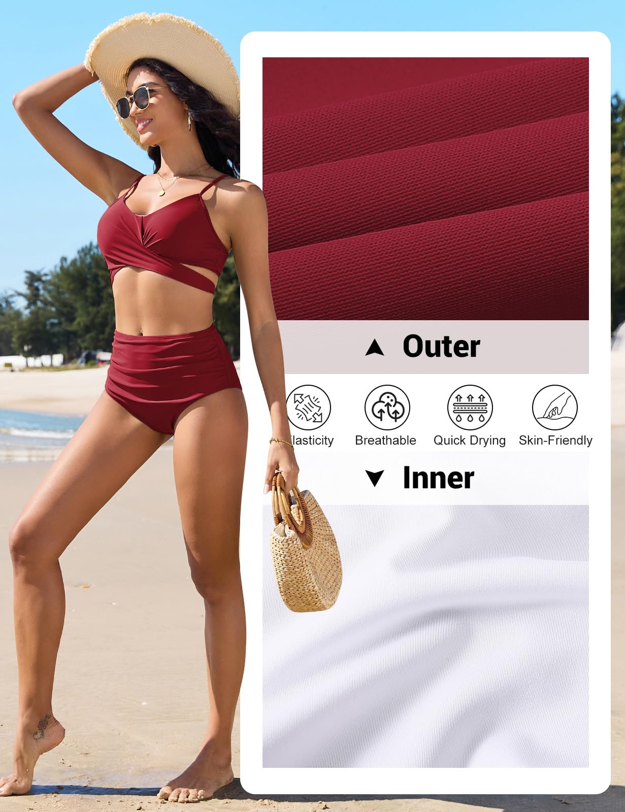 Waisted Bathing Suit