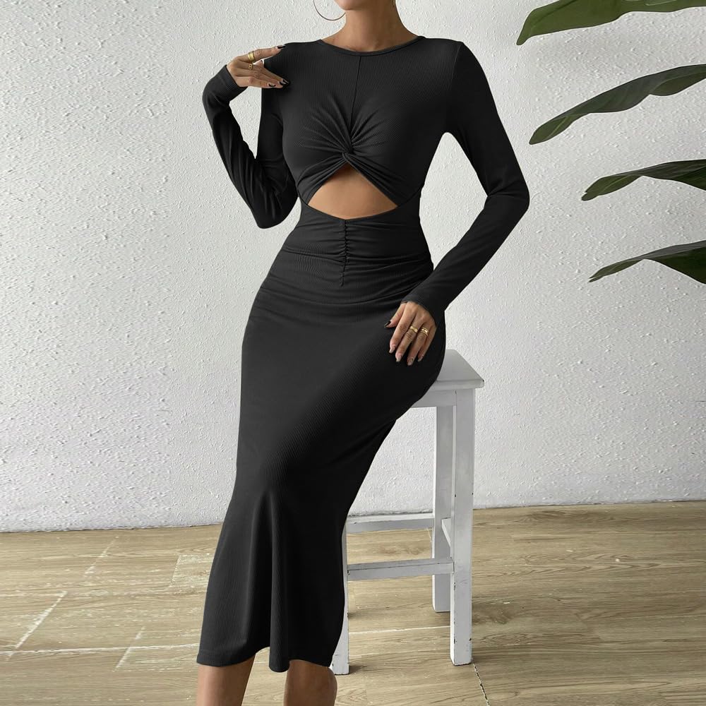 EBXN Vestido Mujer Elegante