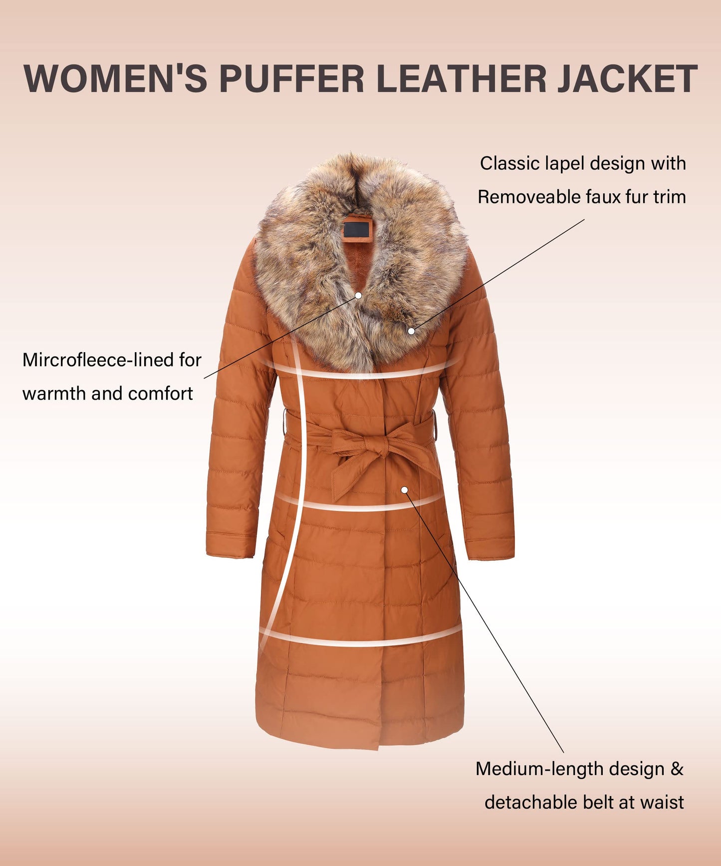 EBXN Winter Puffer Jacket Cold-Resistant