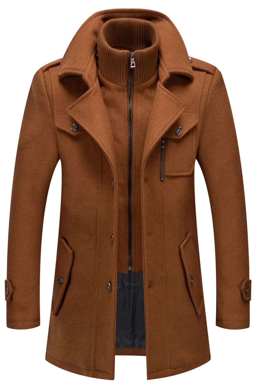 eBexxin - Men's Gentle  Blend Pea Coats