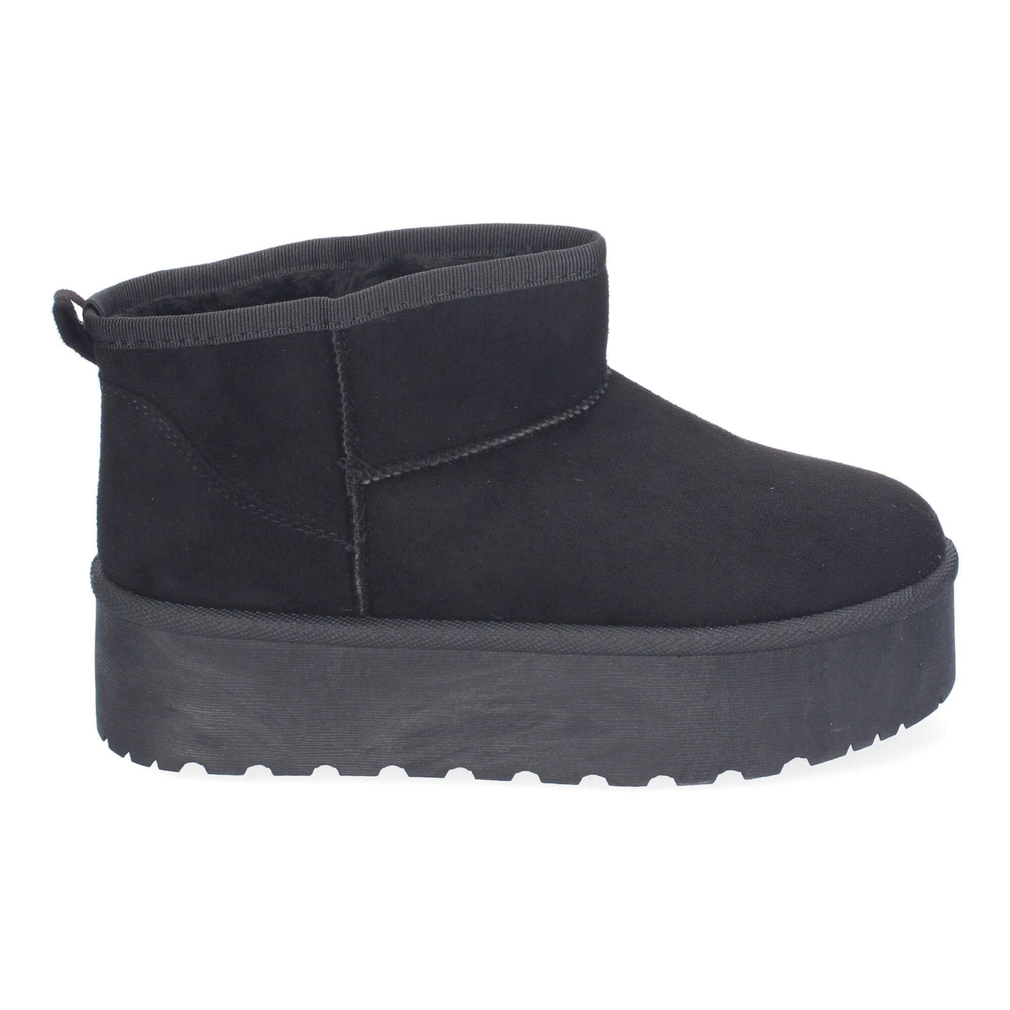 EBXN Botin Plano para Mujer