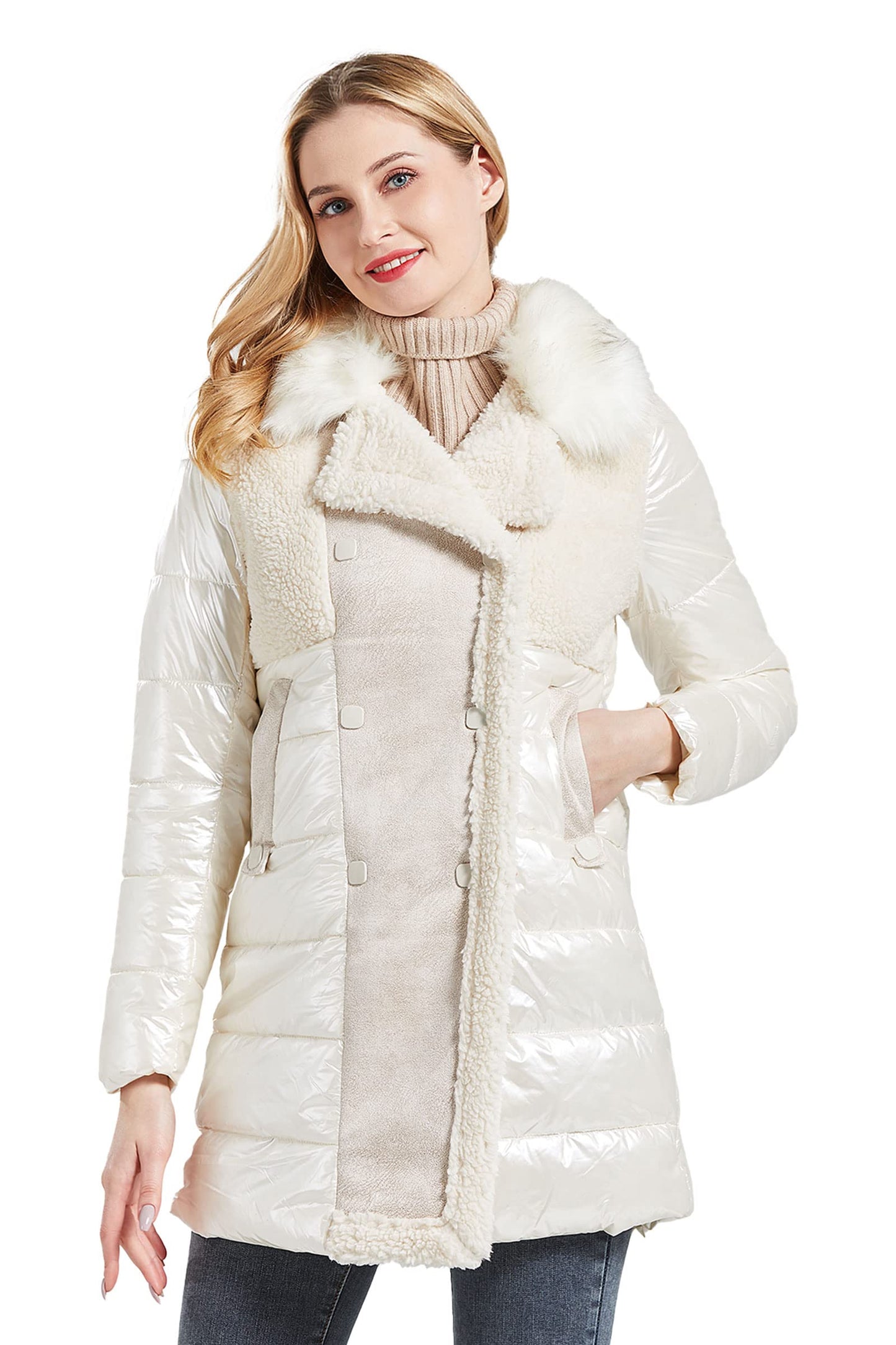 EBXN Winter Puffer Jacket Cold-Resistant