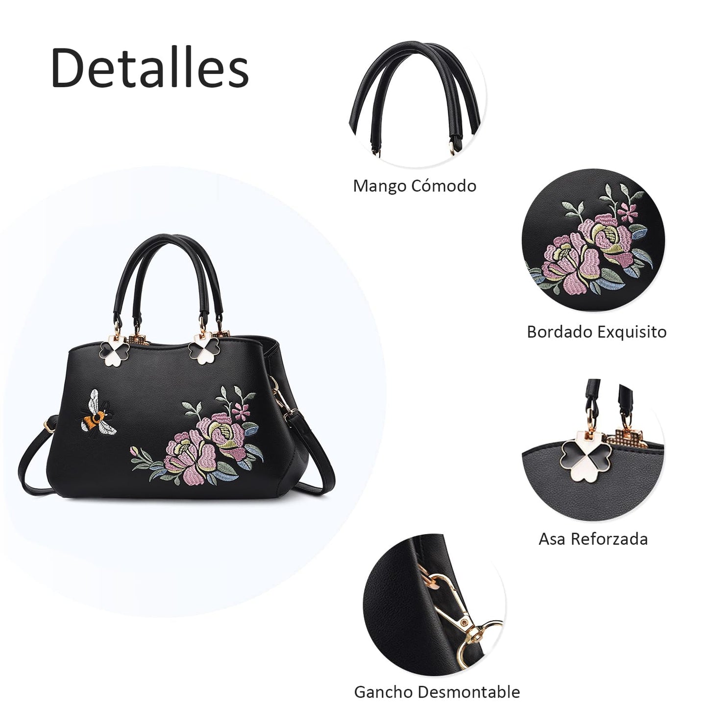 EBXN Elegante Bolsos para Mujer