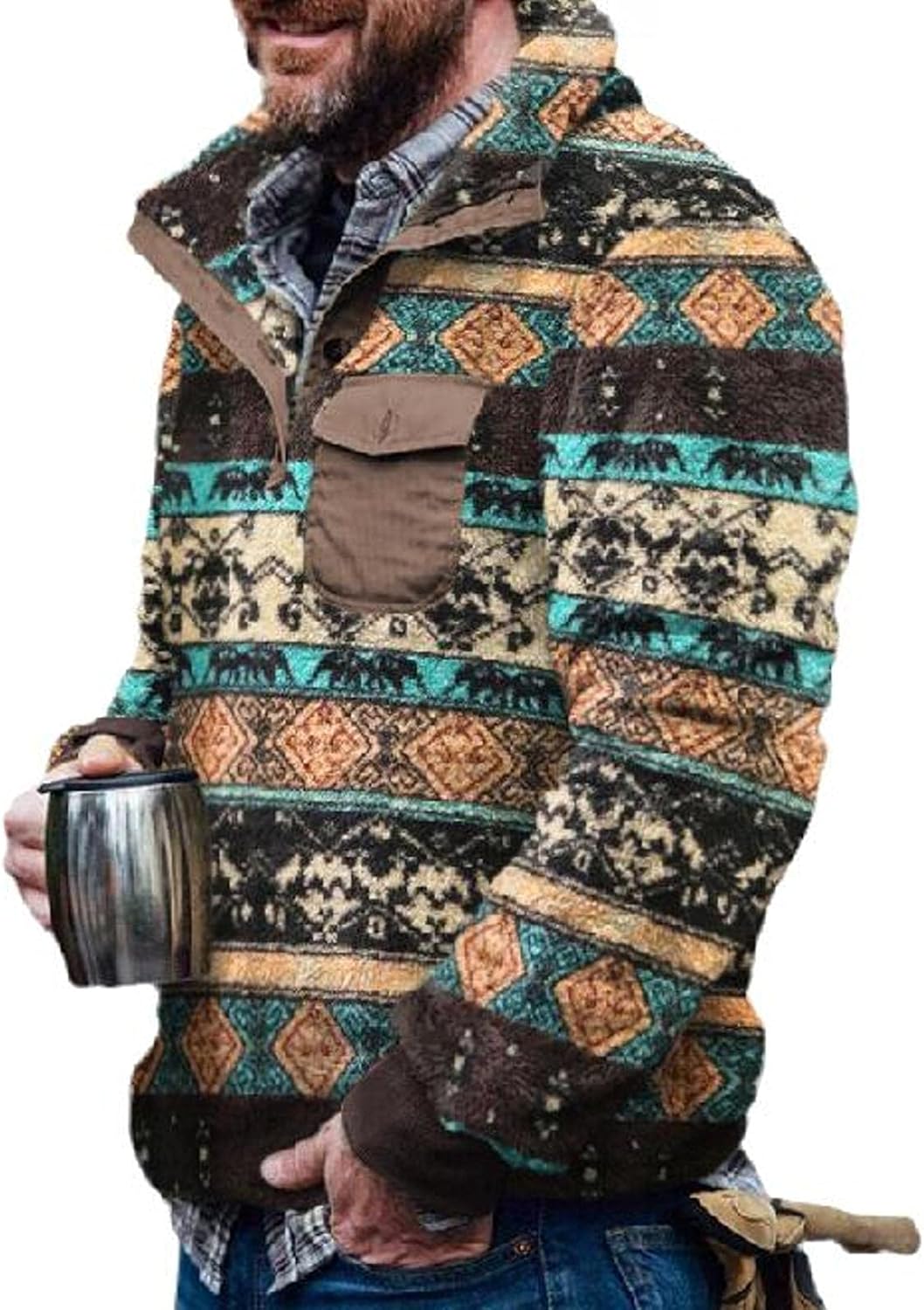 EBXN Chaqueta De Felpa