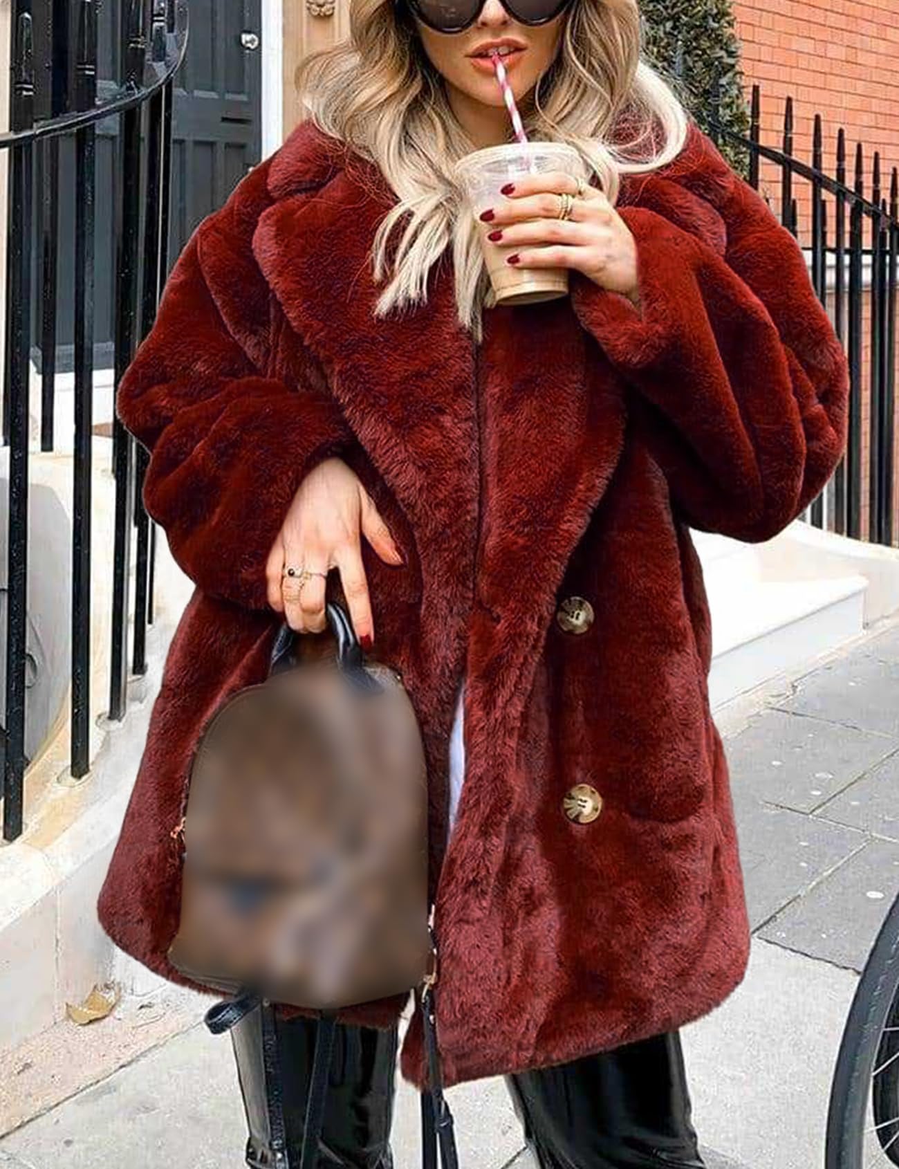 EBXN Winter Faux Fur Jackets