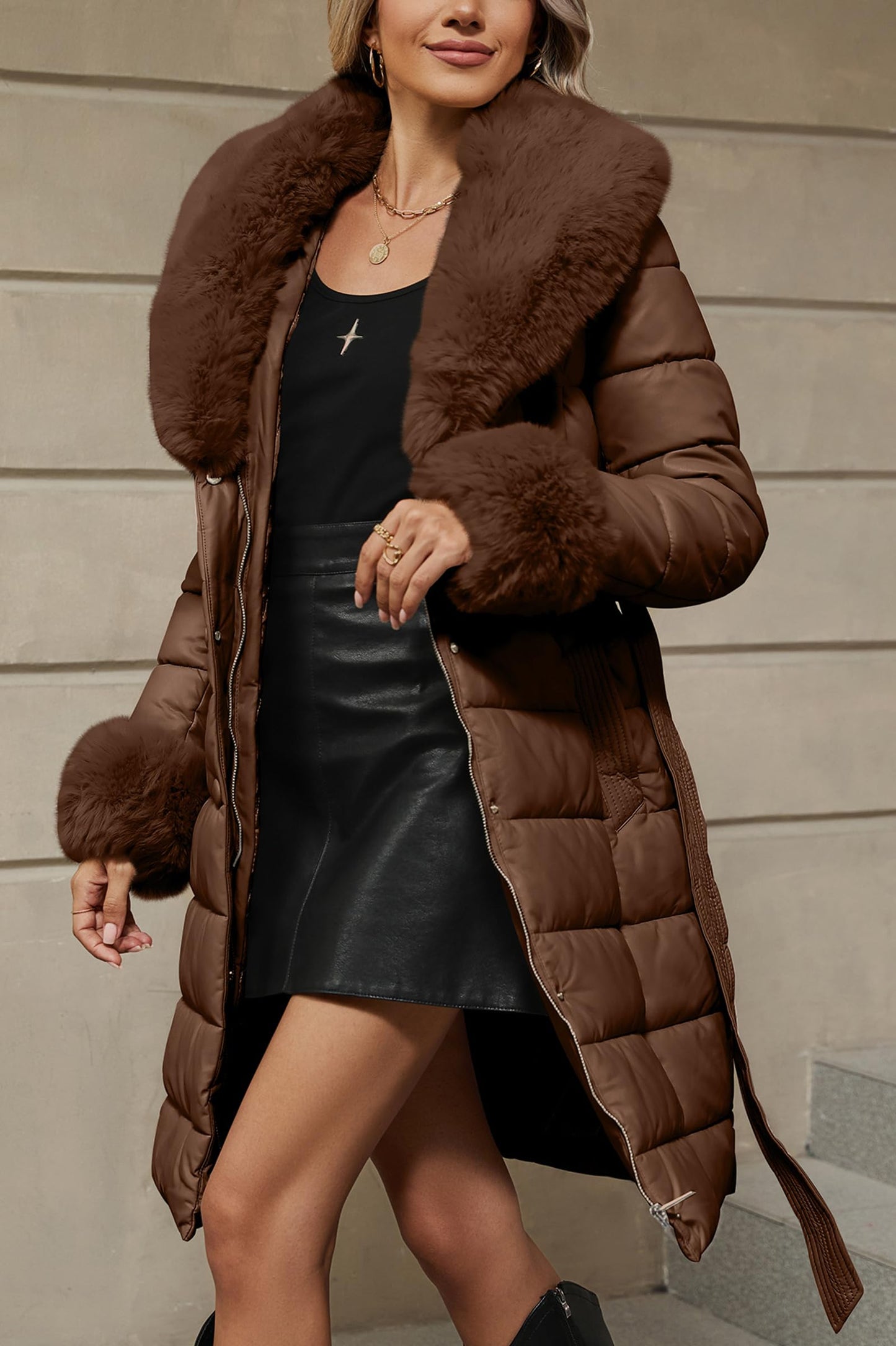 EBXN Winter Puffer Jacket Cold-Resistant