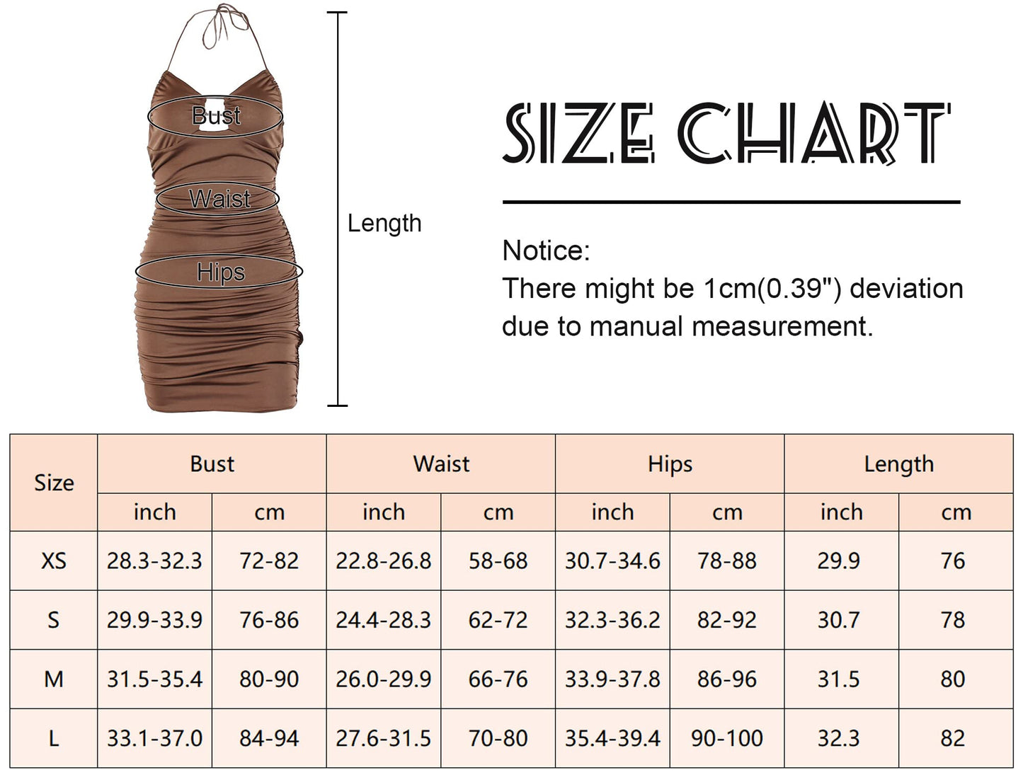 EBXN Vestido Corto Elegante