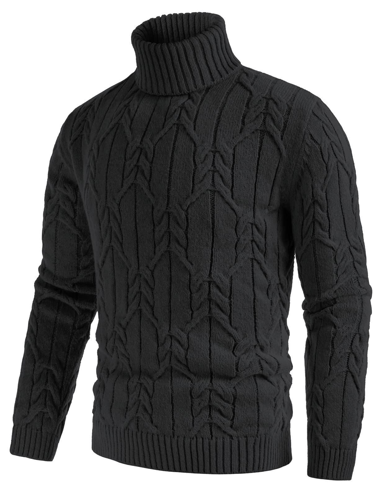 EBXN Men's Turtneck Pullover Sweaters