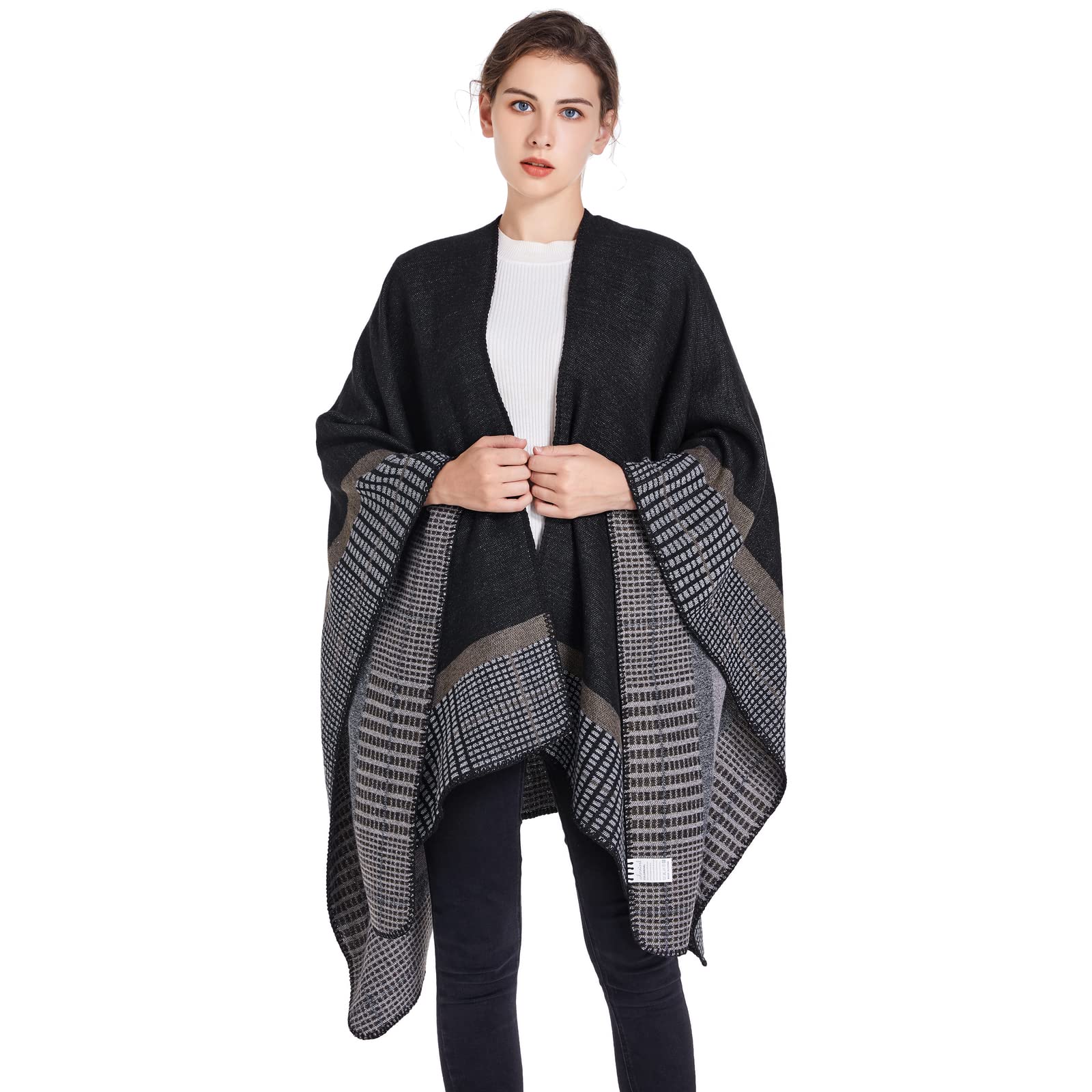 EBXN Colornial Chal Elegante para Mujer