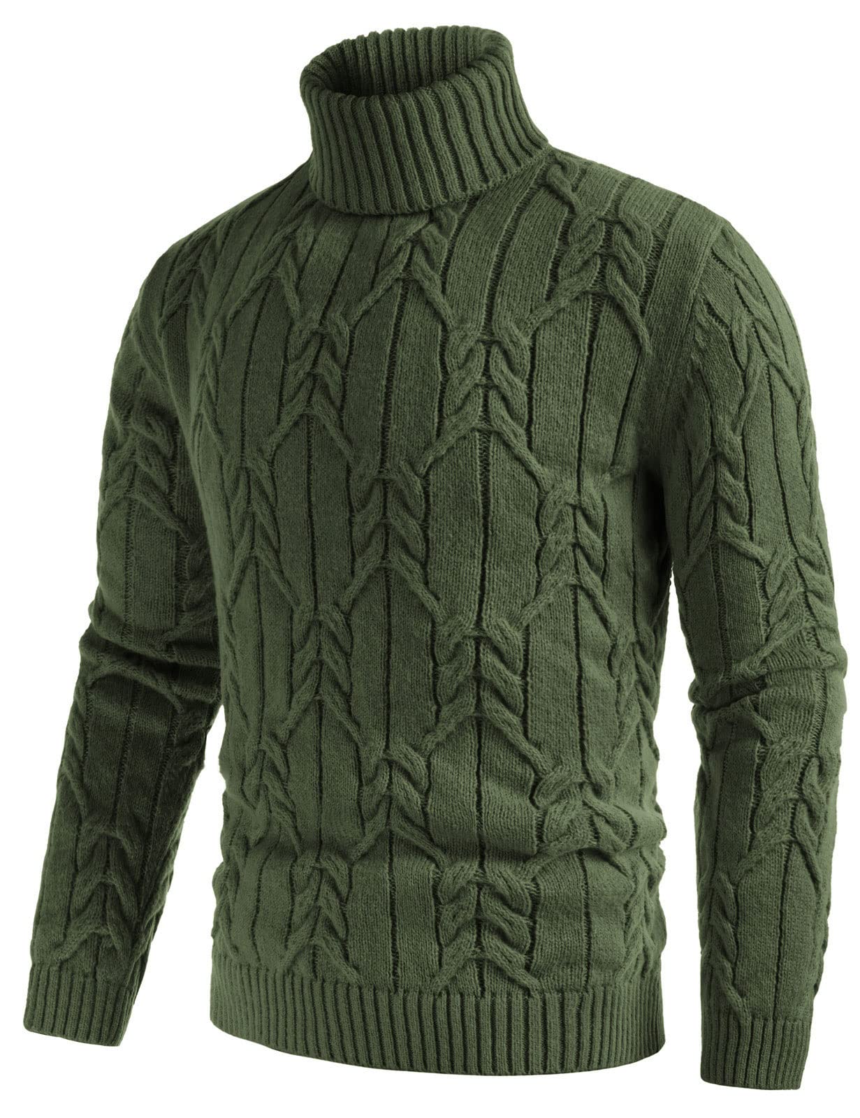 EBXN Men's Turtneck Pullover Sweaters