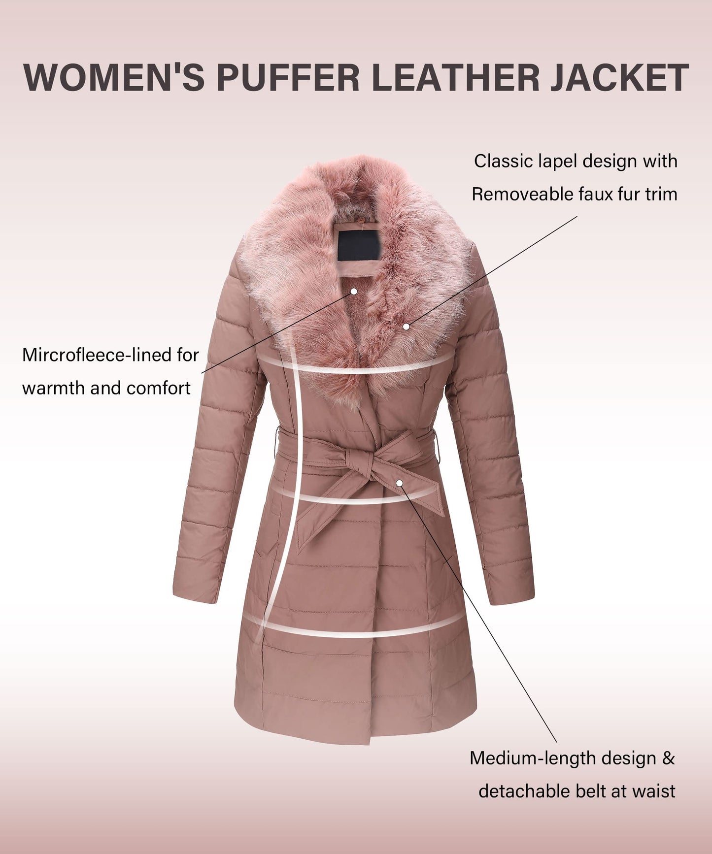 EBXN Winter Puffer Jacket Cold-Resistant