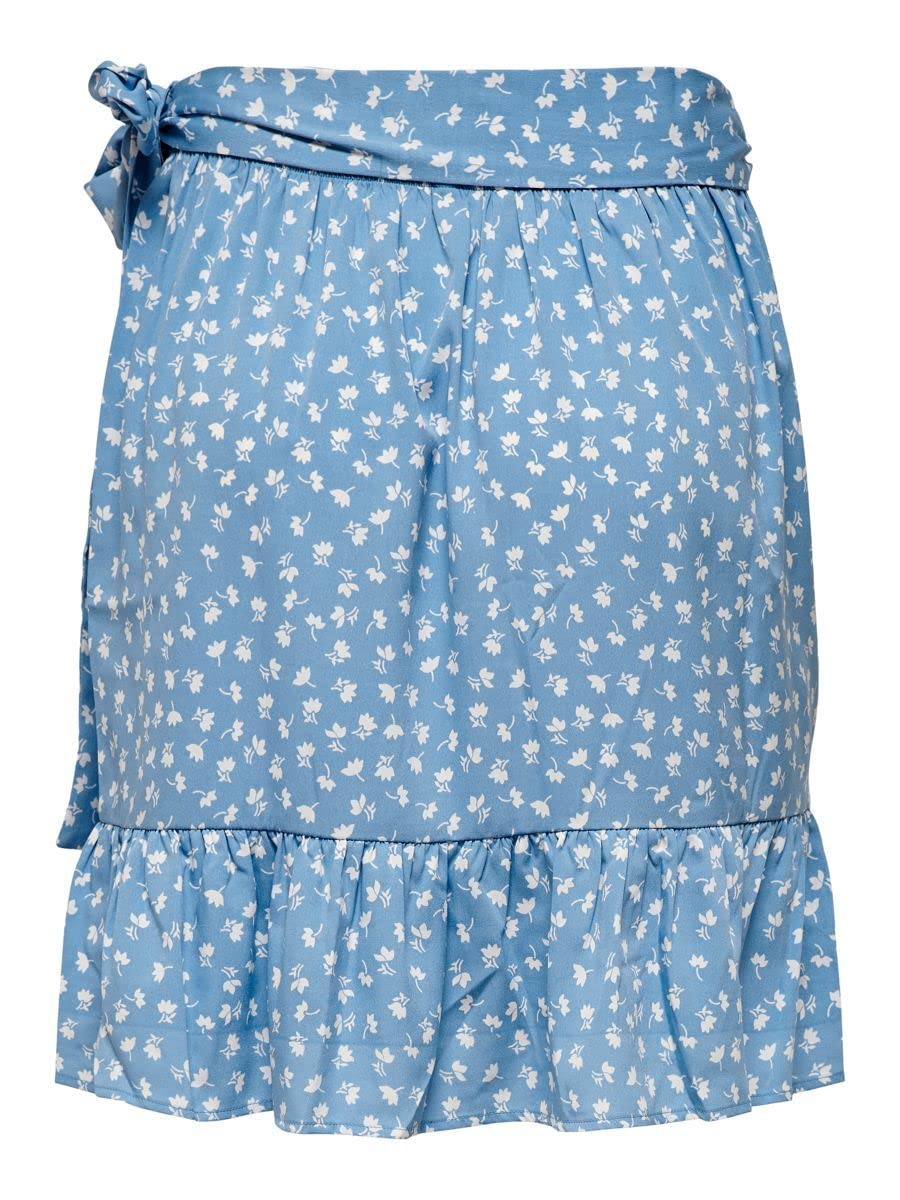 EBXN Wrap Skirt Wvn Noos Falda para Mujer