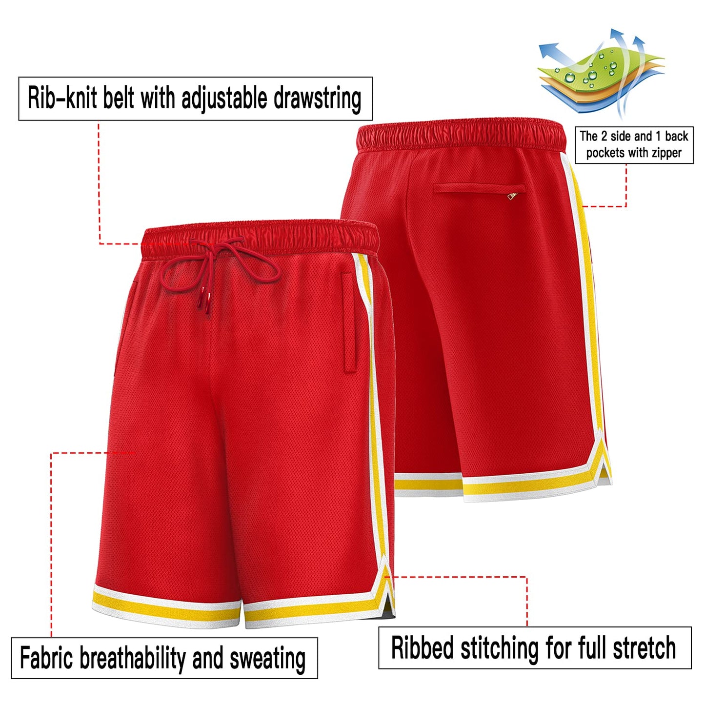 Men’s Mesh Basketball Shorts