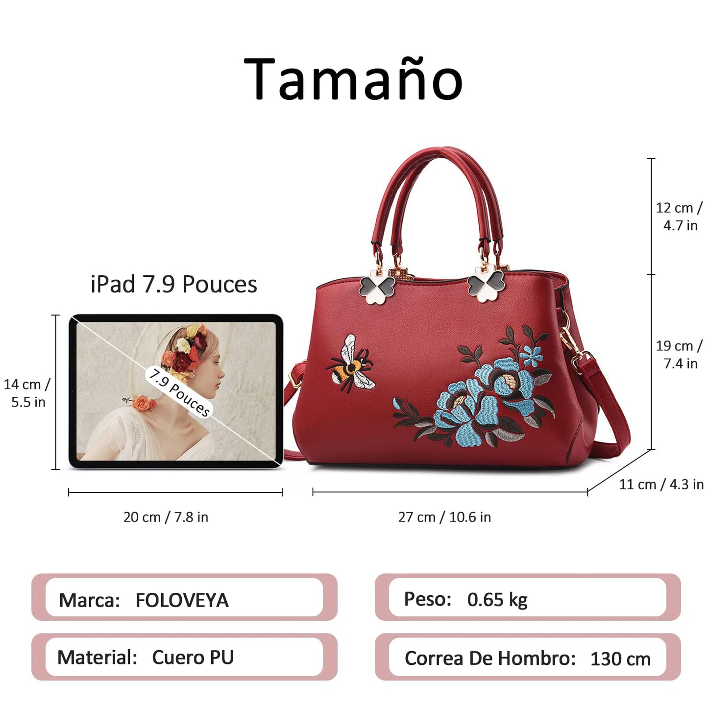 EBXN Elegante Bolsos para Mujer
