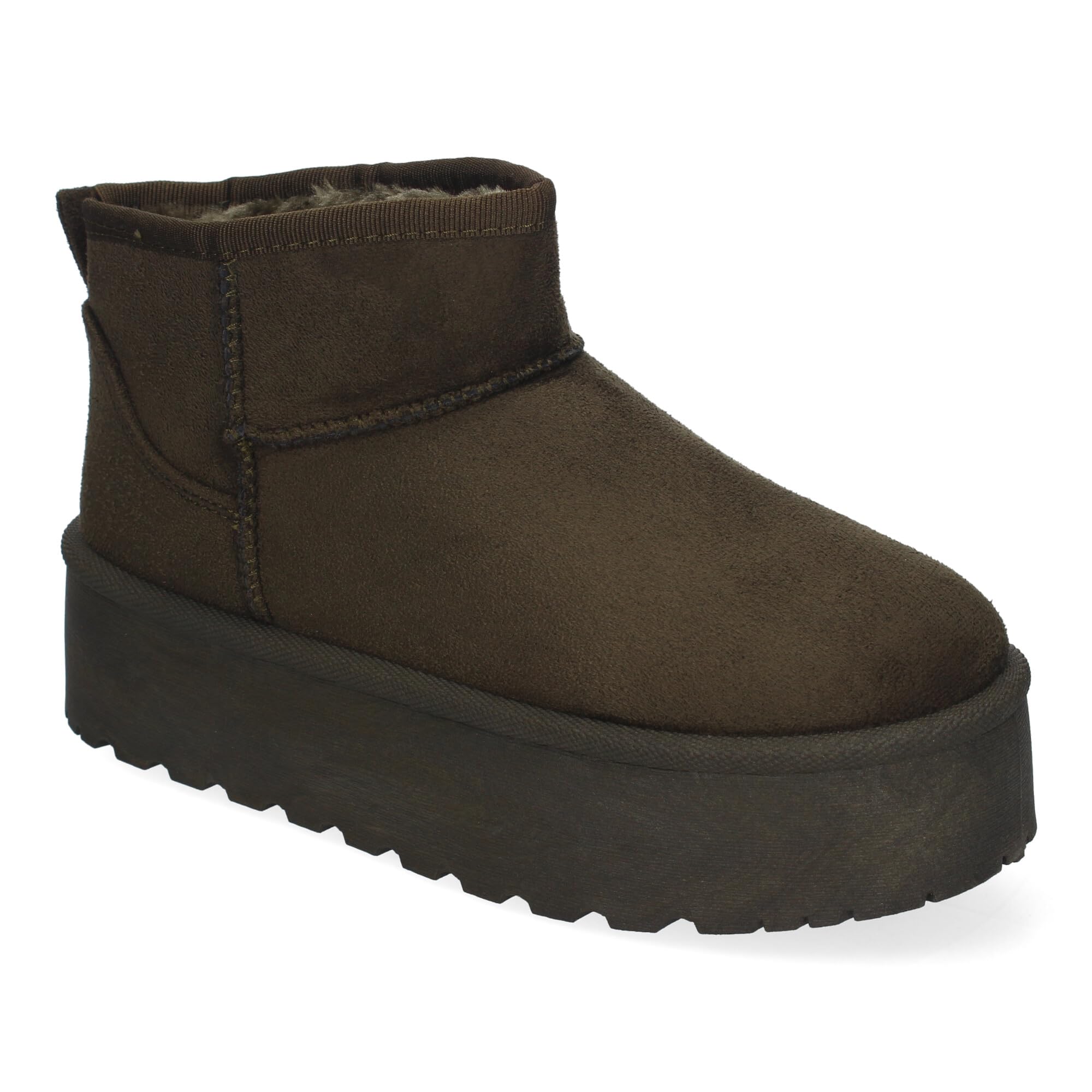 EBXN Botin Plano para Mujer