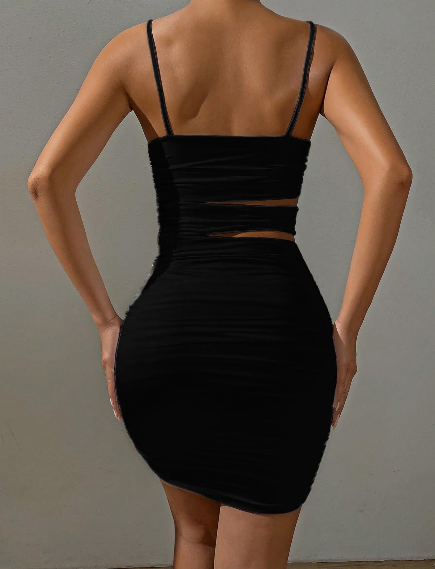 EBXN Vestido Corto Elegante