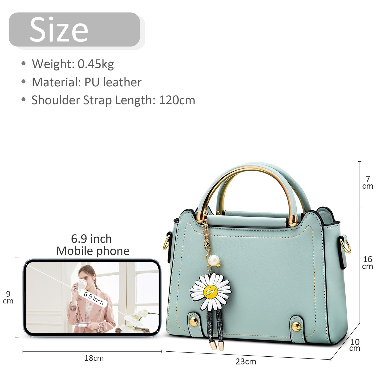 EBXN Moda Lindo Bolsos De Mano