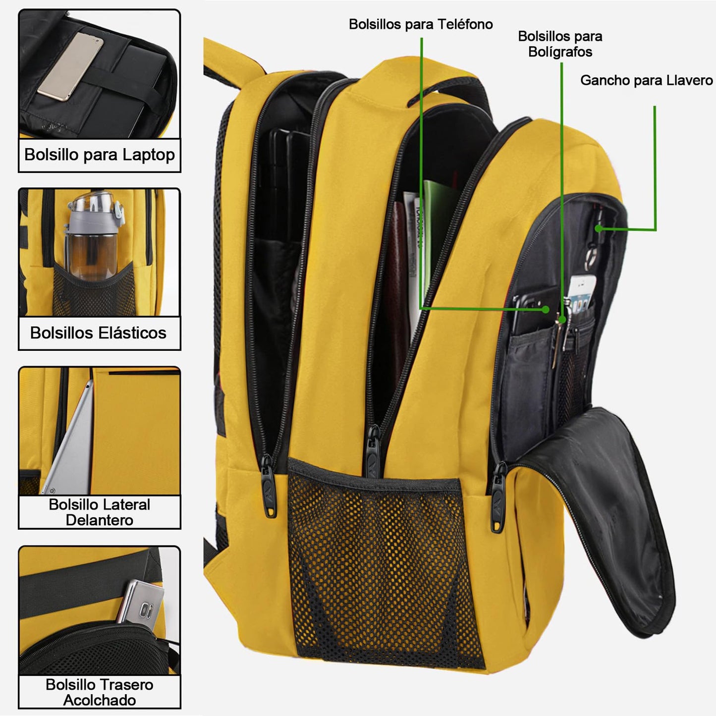 EBXN Mochila Portatil 15.6 Pulgadas