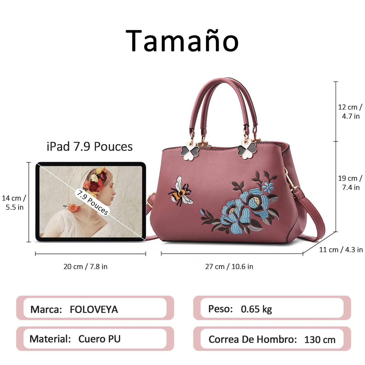 EBXN Elegante Bolsos para Mujer