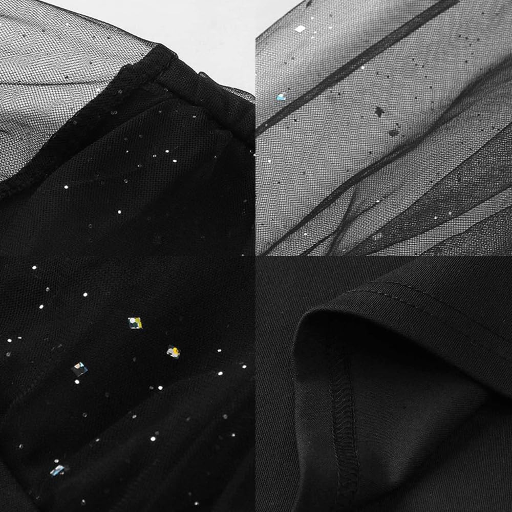 Vestidos Corto Manga Larga