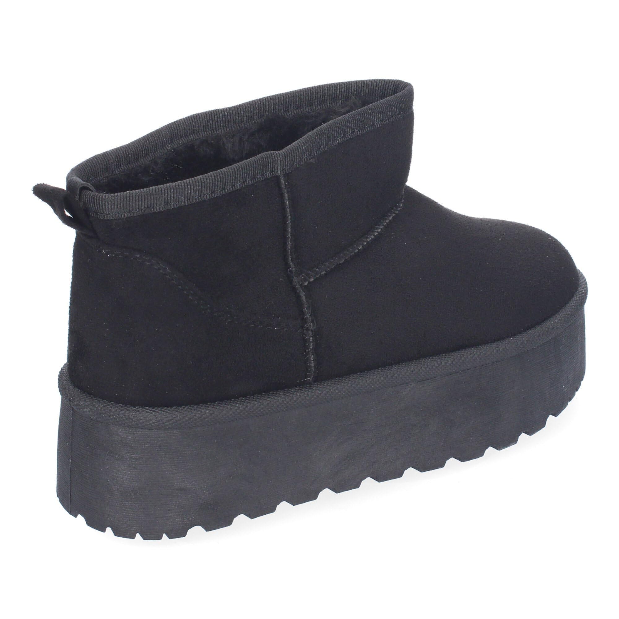 EBXN Botin Plano para Mujer