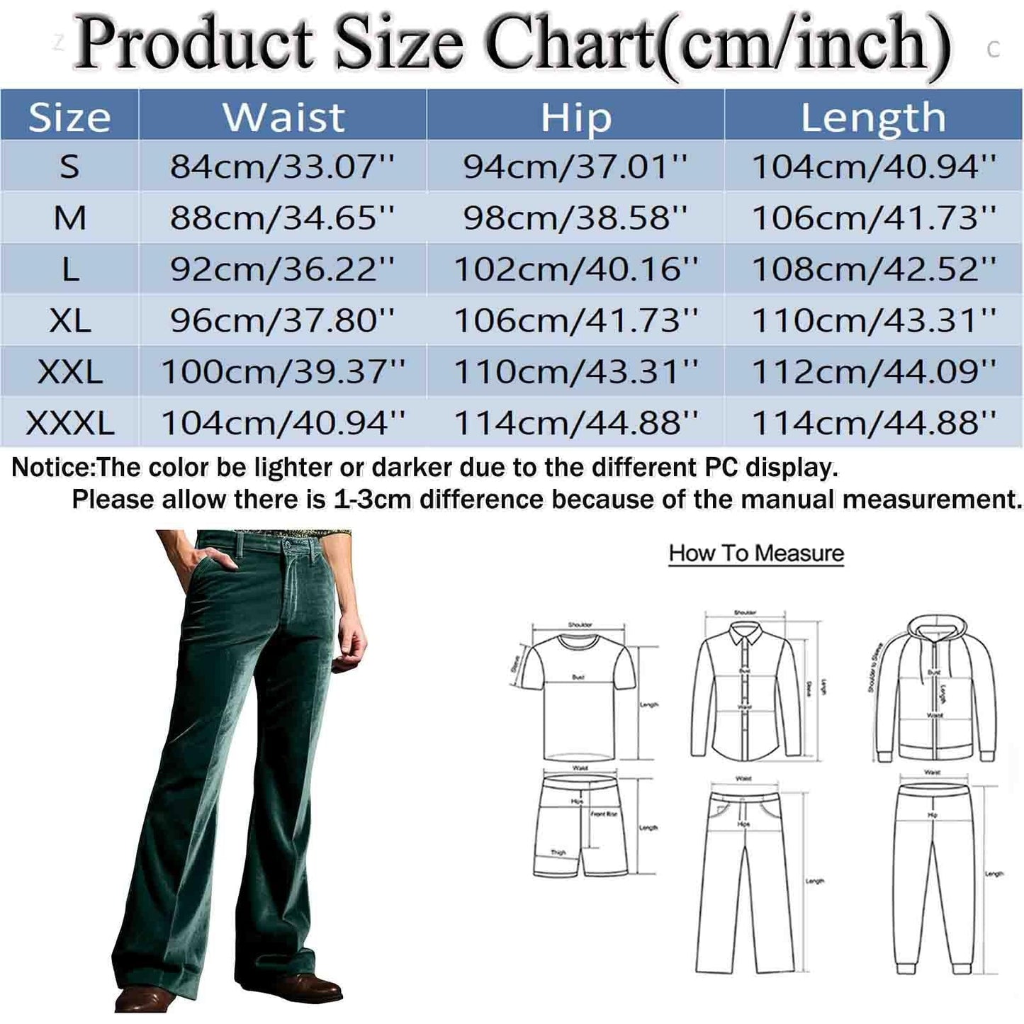 EBXN Pantalone de moda