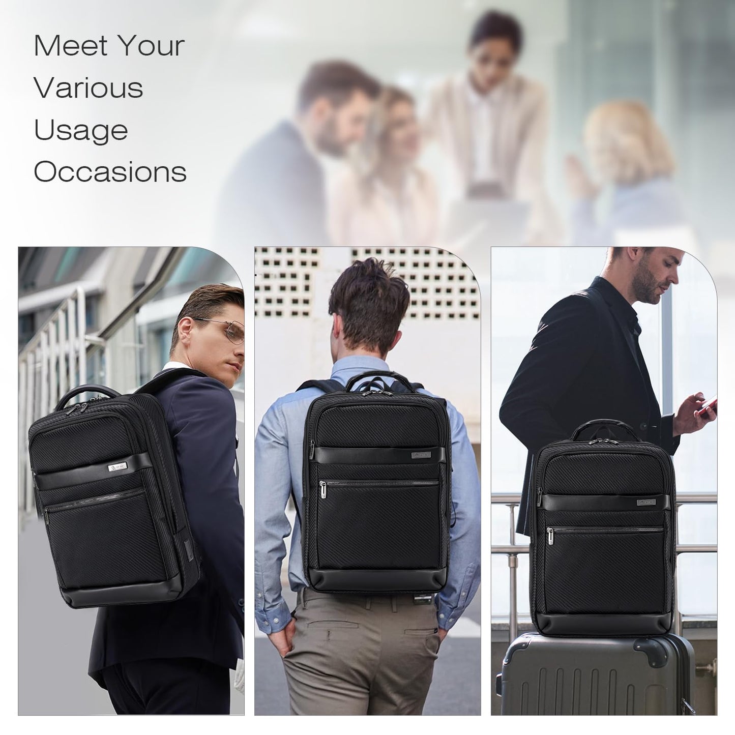 EBXN Mochila Viaje Cabina Avion
