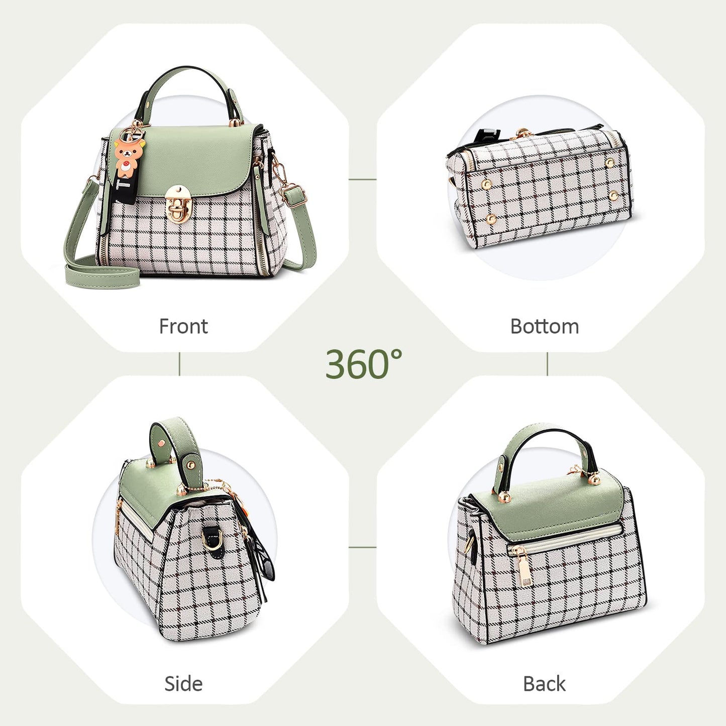 EBXN Moda Bolso de Mujer