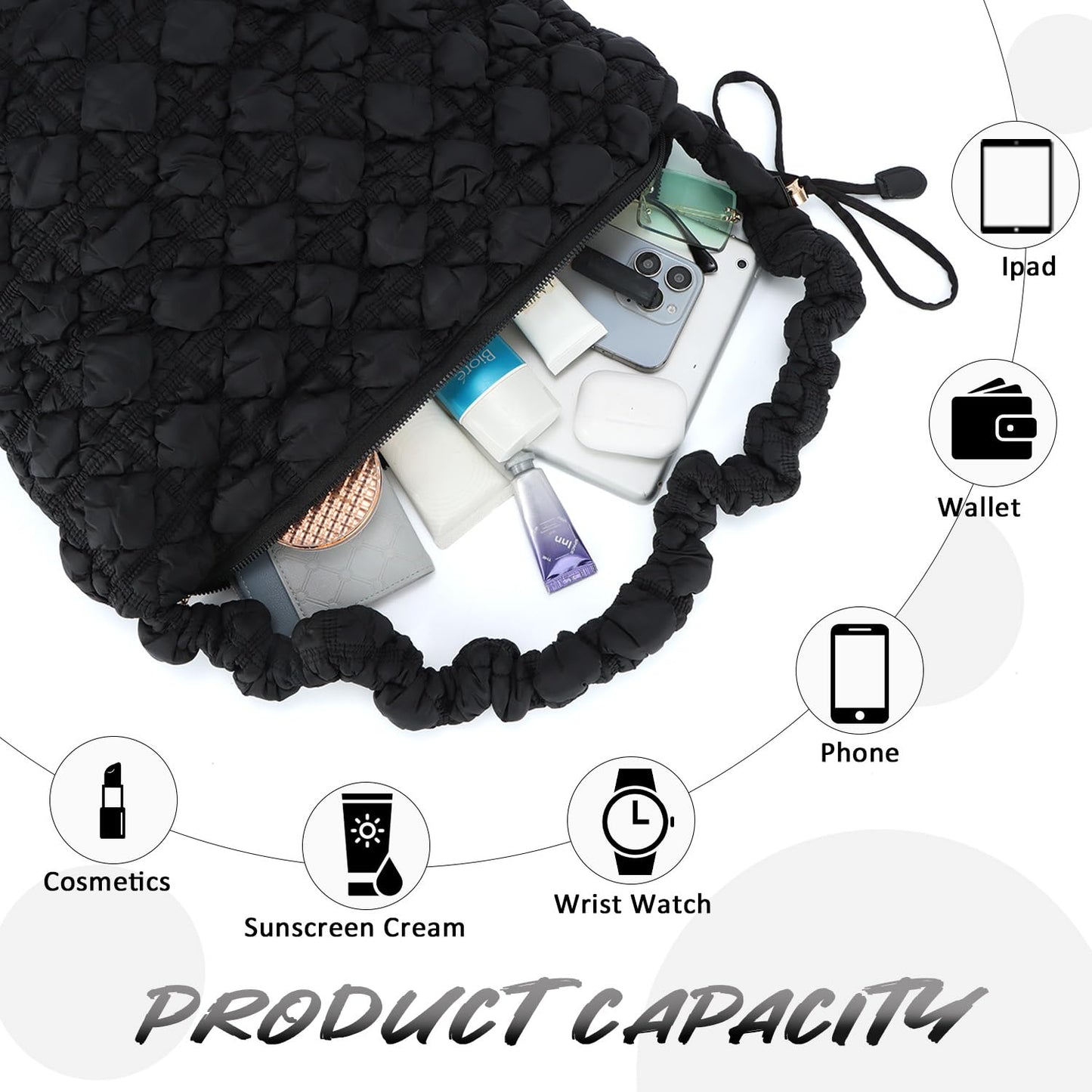 EBXN Puffer Shoulder Bag